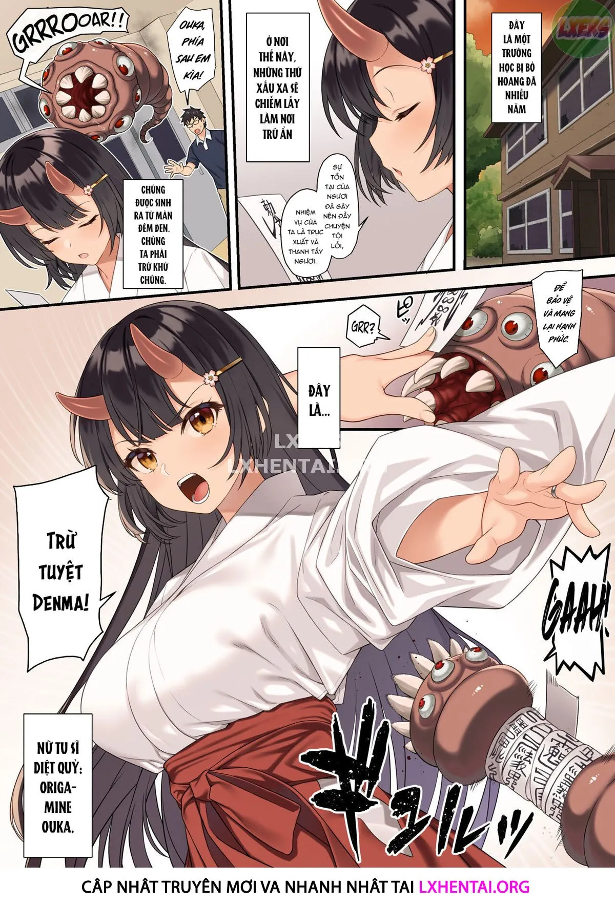HentaiVN.net - Ảnh 6 - Assisted Mating [Enjou Kouhai] - Chap 12