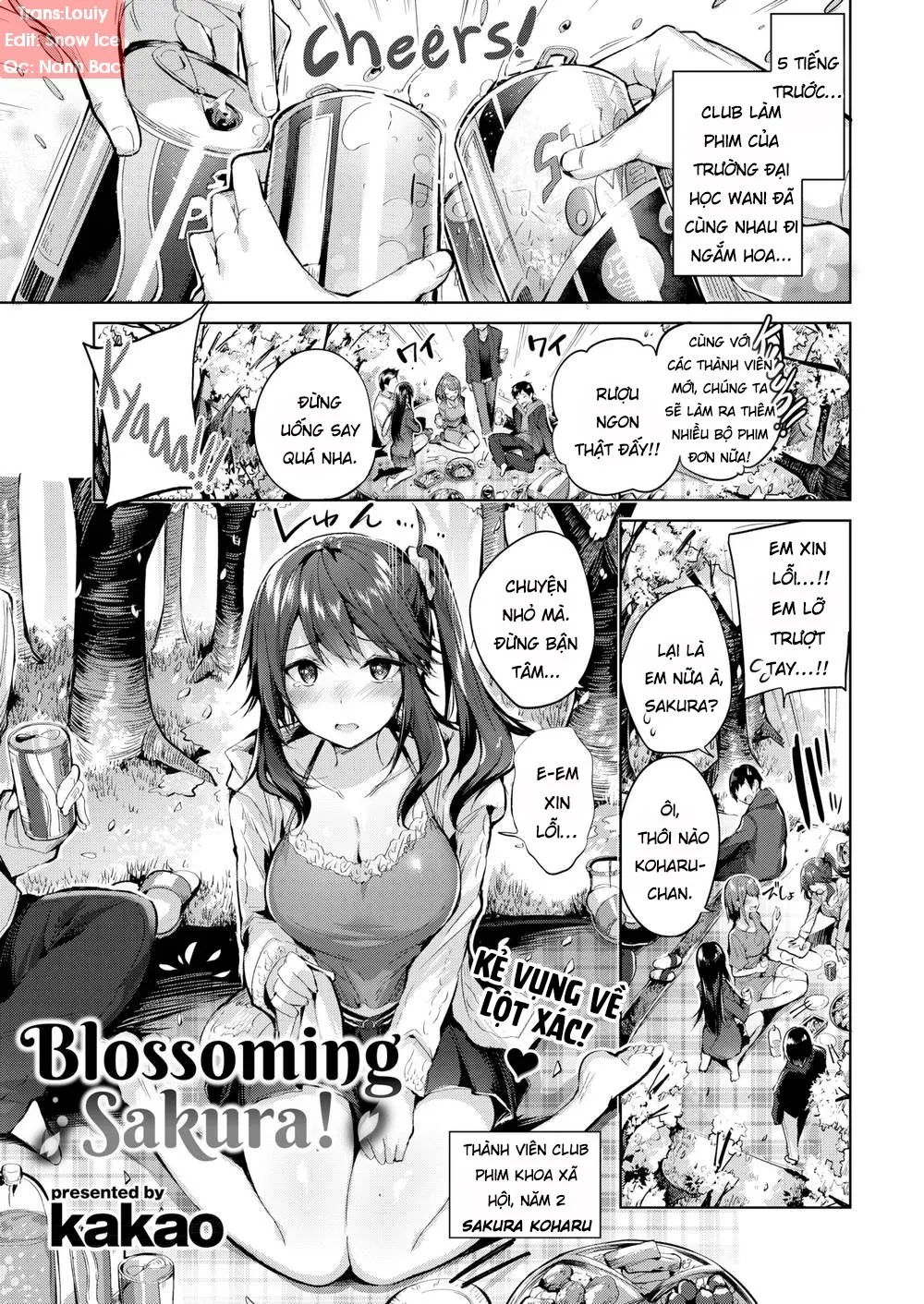 HentaiVN.net - Ảnh 6 - Blossoming Sakura! - Oneshot