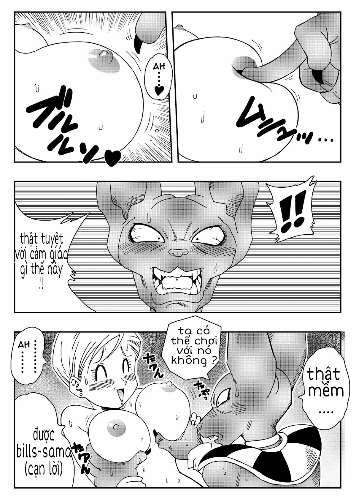 HentaiVN.net - Ảnh 5 - Dagonball (Beerus X Bulma Doujin) [Thần hủy diệt lầy lội] - Oneshot