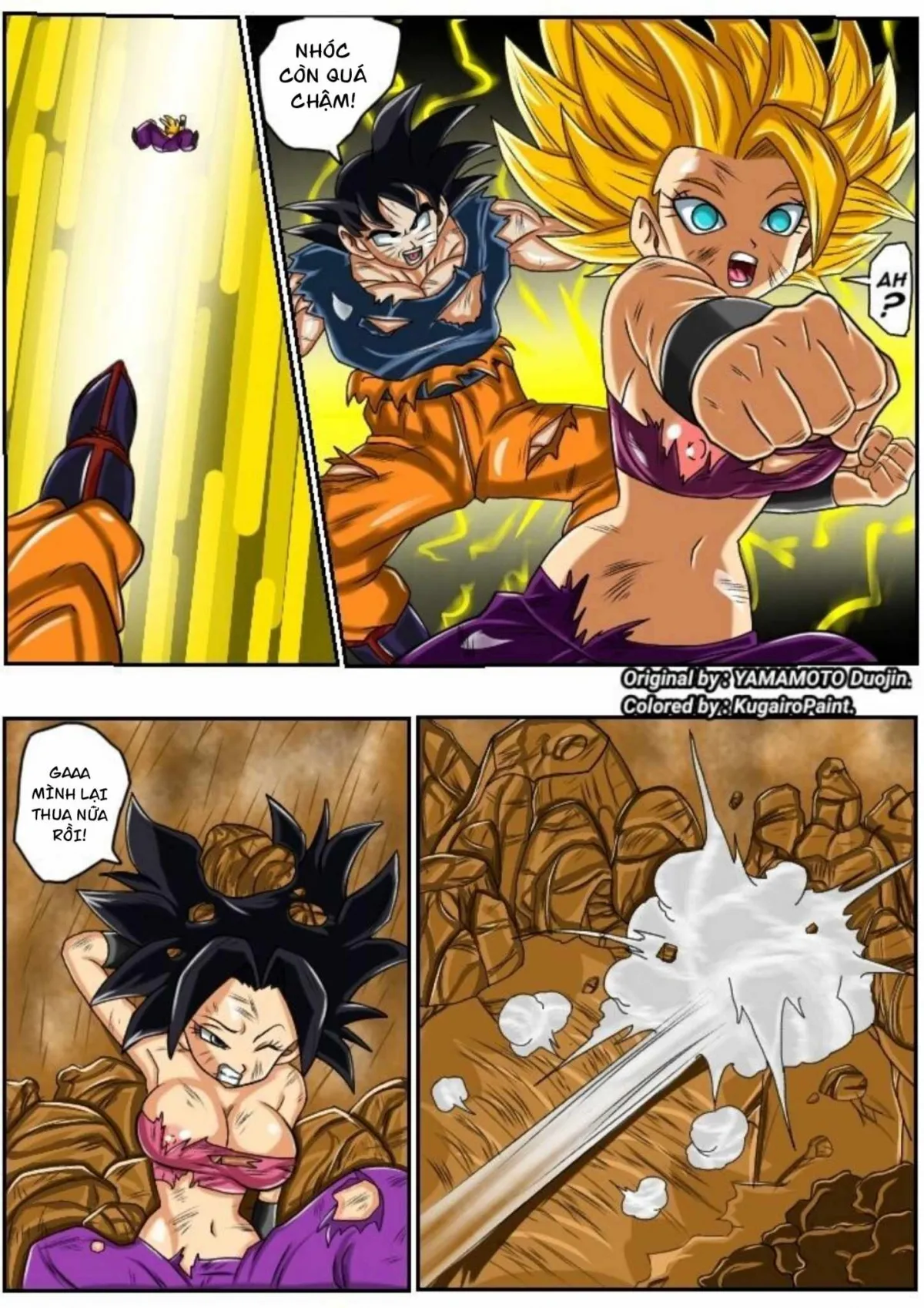 HentaiVN.net - Ảnh 6 - DRAGON BALL SUPER: Trận chiến ở vũ trụ thứ 6!! [DRAGON BALL SUPER: Battle in the 6th Universe!!] - Oneshot: Bản màu