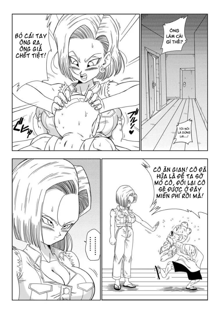 HentaiVN.net - Ảnh 6 - Android 18 sa đọa [Màu + Không che] [Android n18 VS Kamesennin (Dragon Ball)] - Oneshot [Không che]