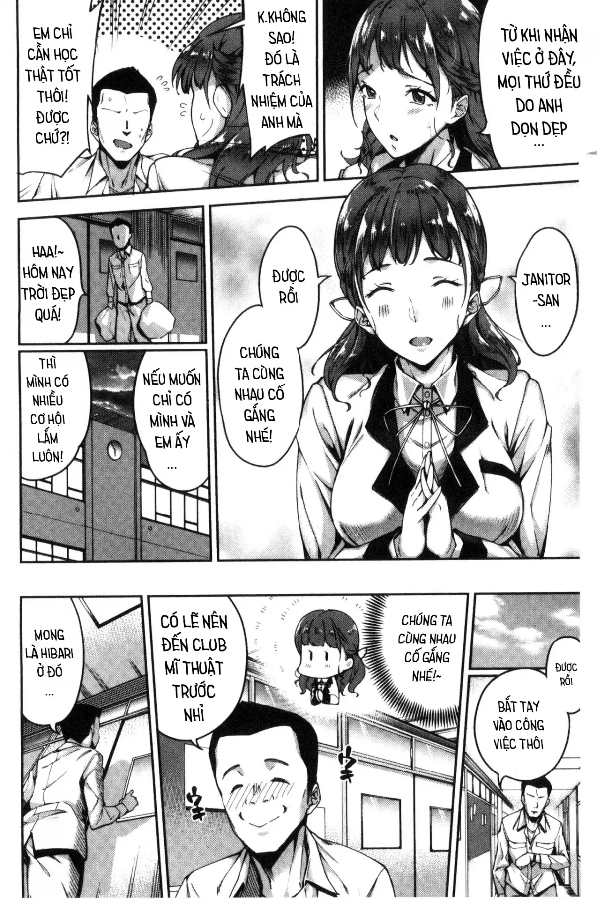 HentaiVN.net - Ảnh 6 - Ai ga Nakutemo Ecchi wa Dekiru! - Chap 1.1 : Thanh niên cuồng tất đùi