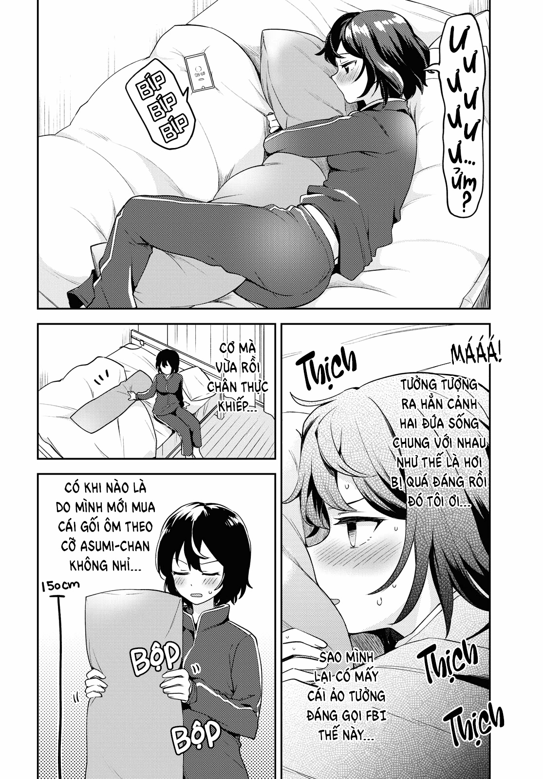 HentaiVN.net - Ảnh 6 - Asumi-chan có hứng thú với Nhà thổ Bách hợp! - Đêm 5