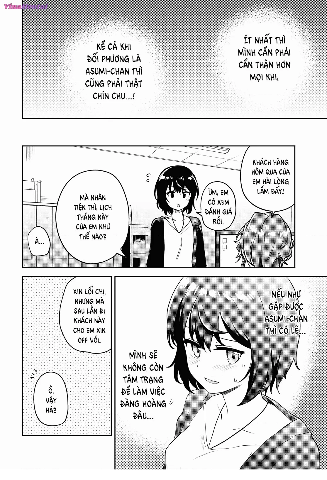 HentaiVN.net - Ảnh 6 - Asumi-chan có hứng thú với Nhà thổ Bách hợp! - Đêm 6