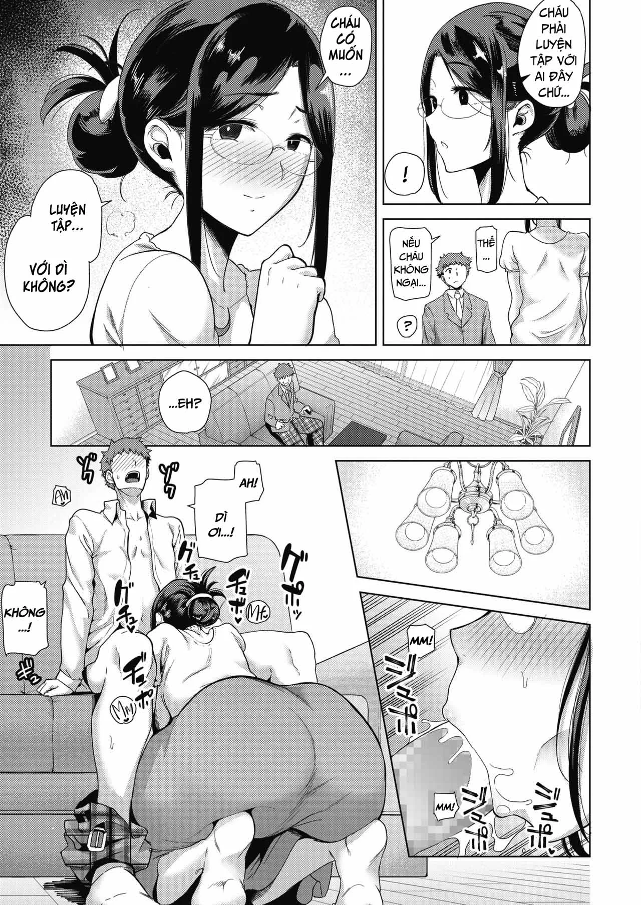 HentaiVN.net - Ảnh 5 - Mom's the Substitute! [Moms the Substitute!; Mama ga Kawari ni] - Oneshot