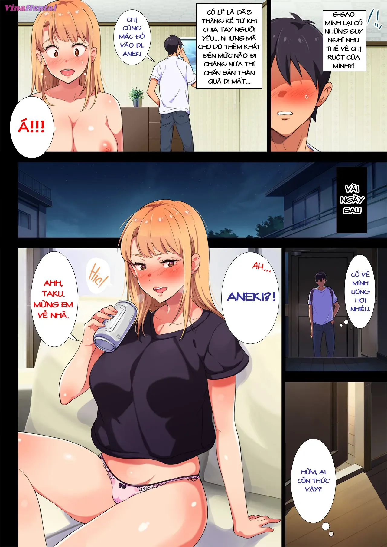 HentaiVN.net - Ảnh 6 - Tình Chị Em Cảm Động~ [Ane wa Yanmama Junyuuchuu in Jikka; My Former-Delinquent Sister is Breastfeeding at Home] - Part 1. Sữa Mẹ Là Thức Ăn Tốt Nhất Cho Sức Khỏe Của Trẻ Sơ Sinh Và `Cậu` Của Trẻ Nhỏ