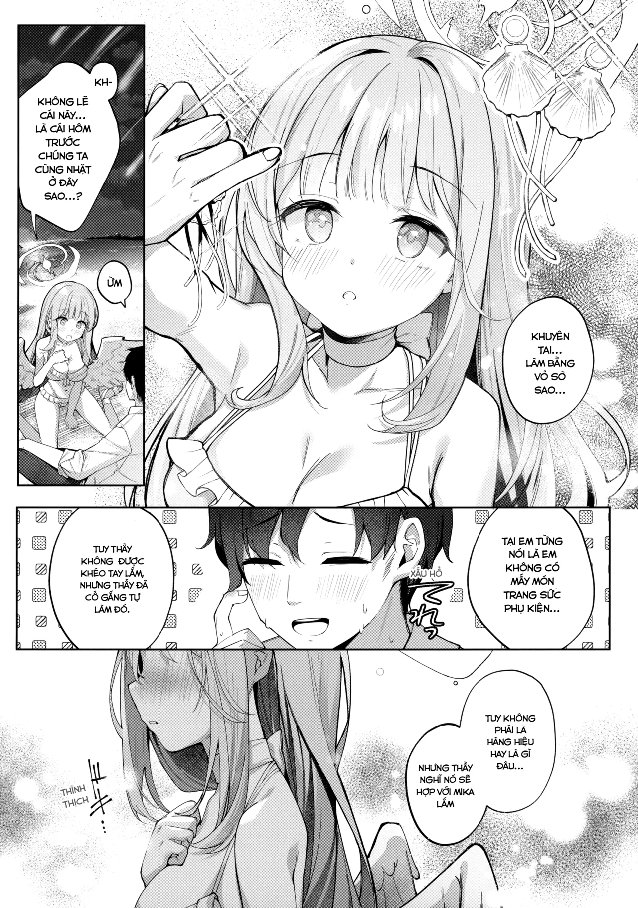 HentaiVN.net - Ảnh 7 - Chìm Đắm Vào Thực Tại Của Đêm Trường - Oneshot