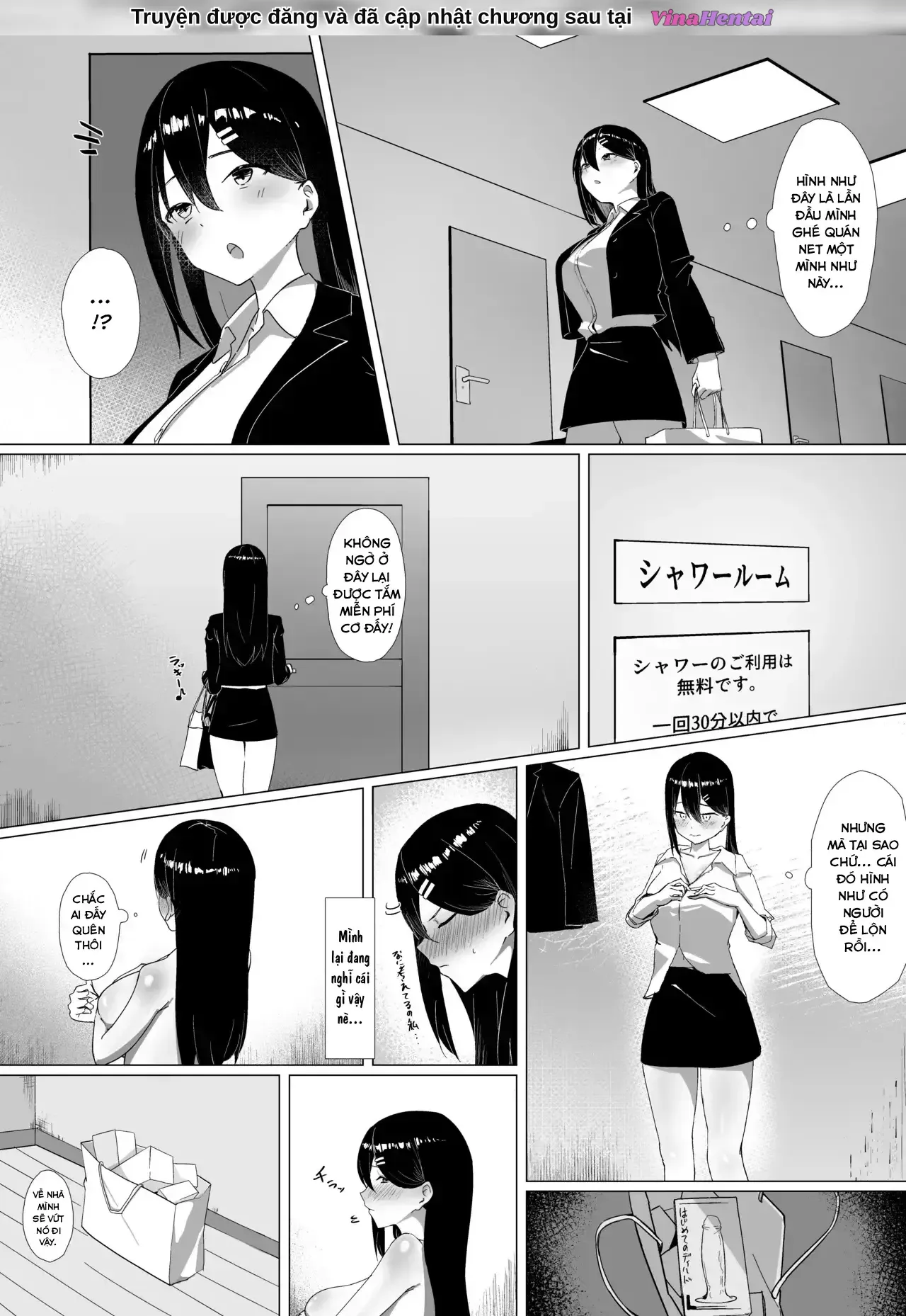 HentaiVN.net - Ảnh 7 - OL-chan wa Roshitsu Onanie ga Yamerarenai!! - Oneshot