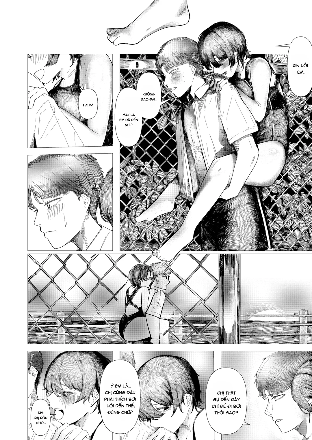 HentaiVN.net - Ảnh 6 - Cá chuồn giữa vùng biển kín - Oneshot