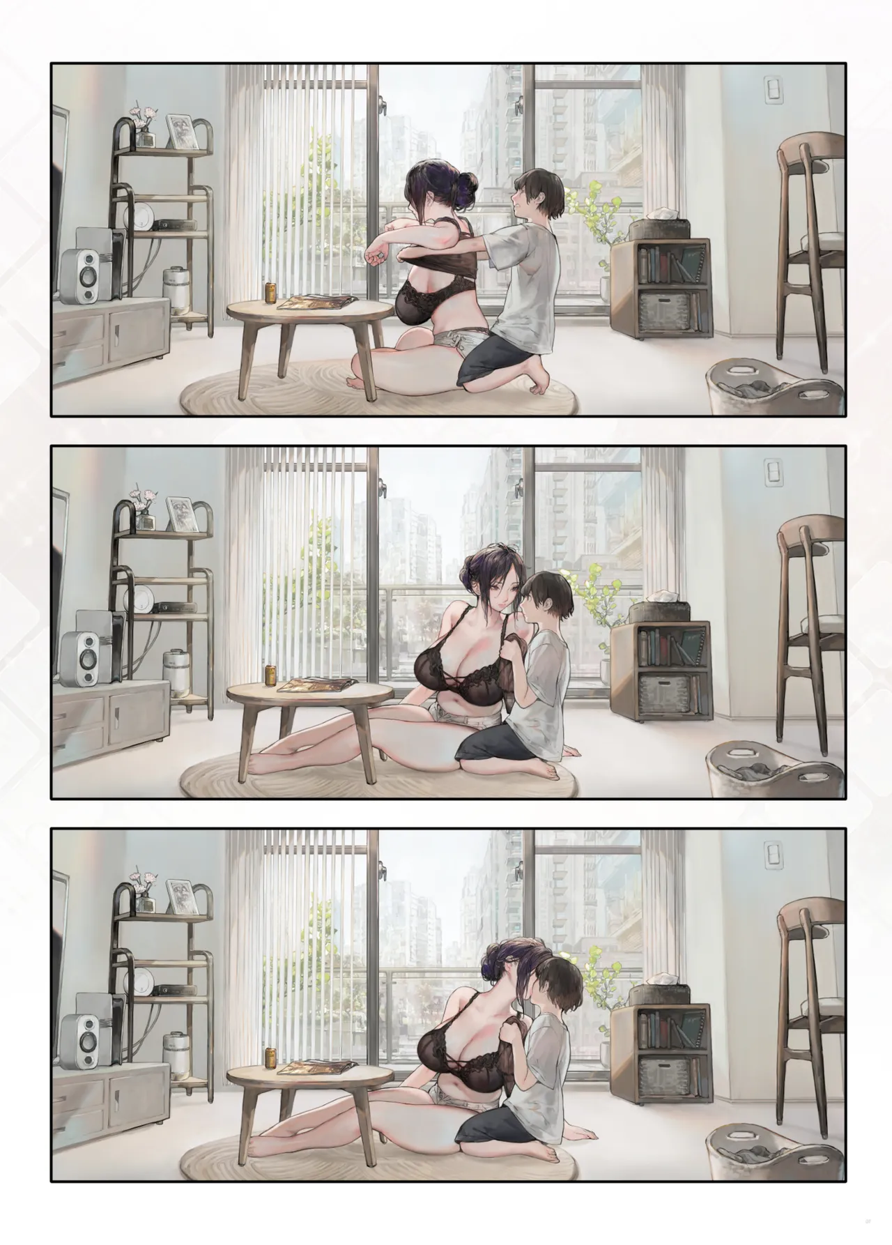 HentaiVN.net - Ảnh 6 - Người vợ hàng xóm trông có vẻ rảnh rỗi ở nhà vào ngày nghỉ - Chap 1
