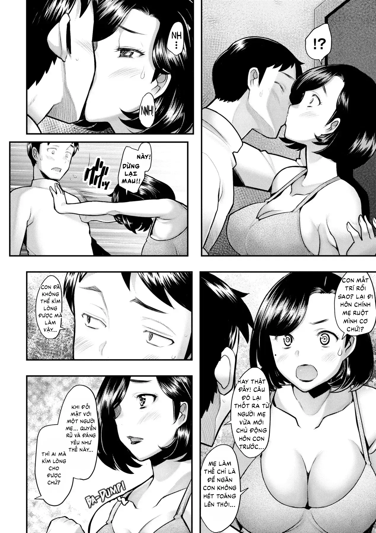 HentaiVN.net - Ảnh 7 - Mùi hương xà phòng của mẹ - Oneshot