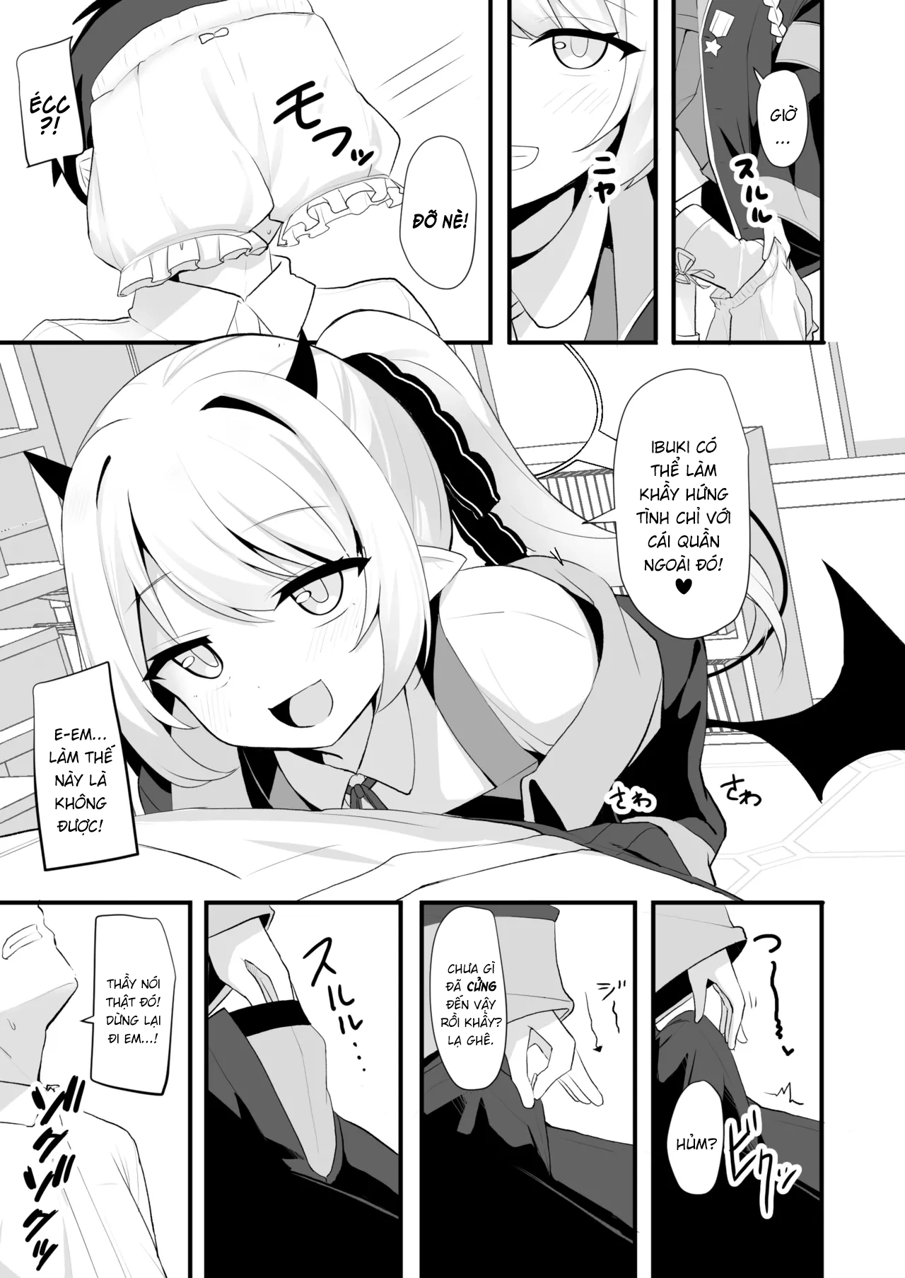 HentaiVN.net - Ảnh 6 - Ibuki muốn được chơi với thầy hôm nay đó! - uoooogh