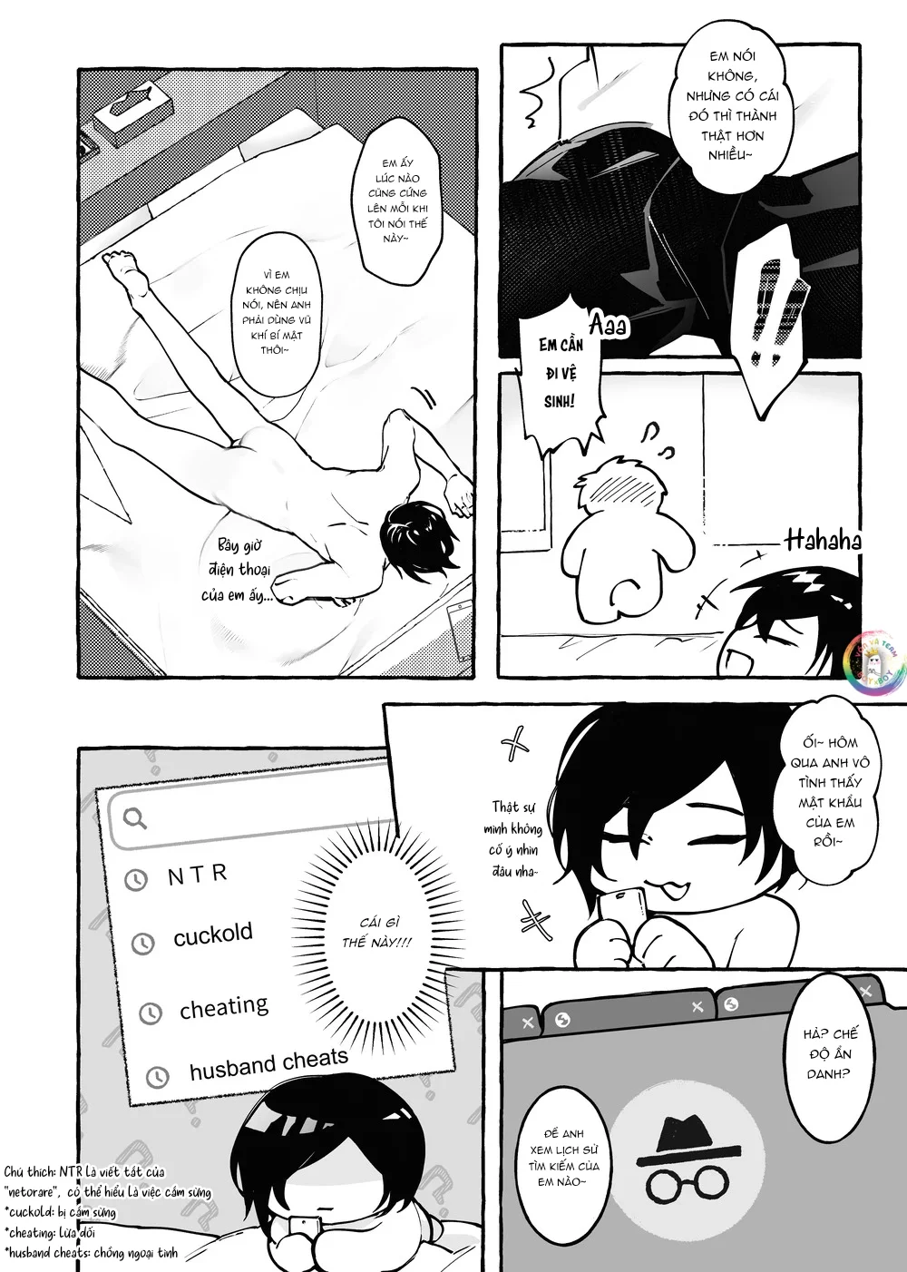 HentaiVN.net - Ảnh 6 - A 4th Anniversary Gift for My Boyfriend Who Loves NTR - oneshot