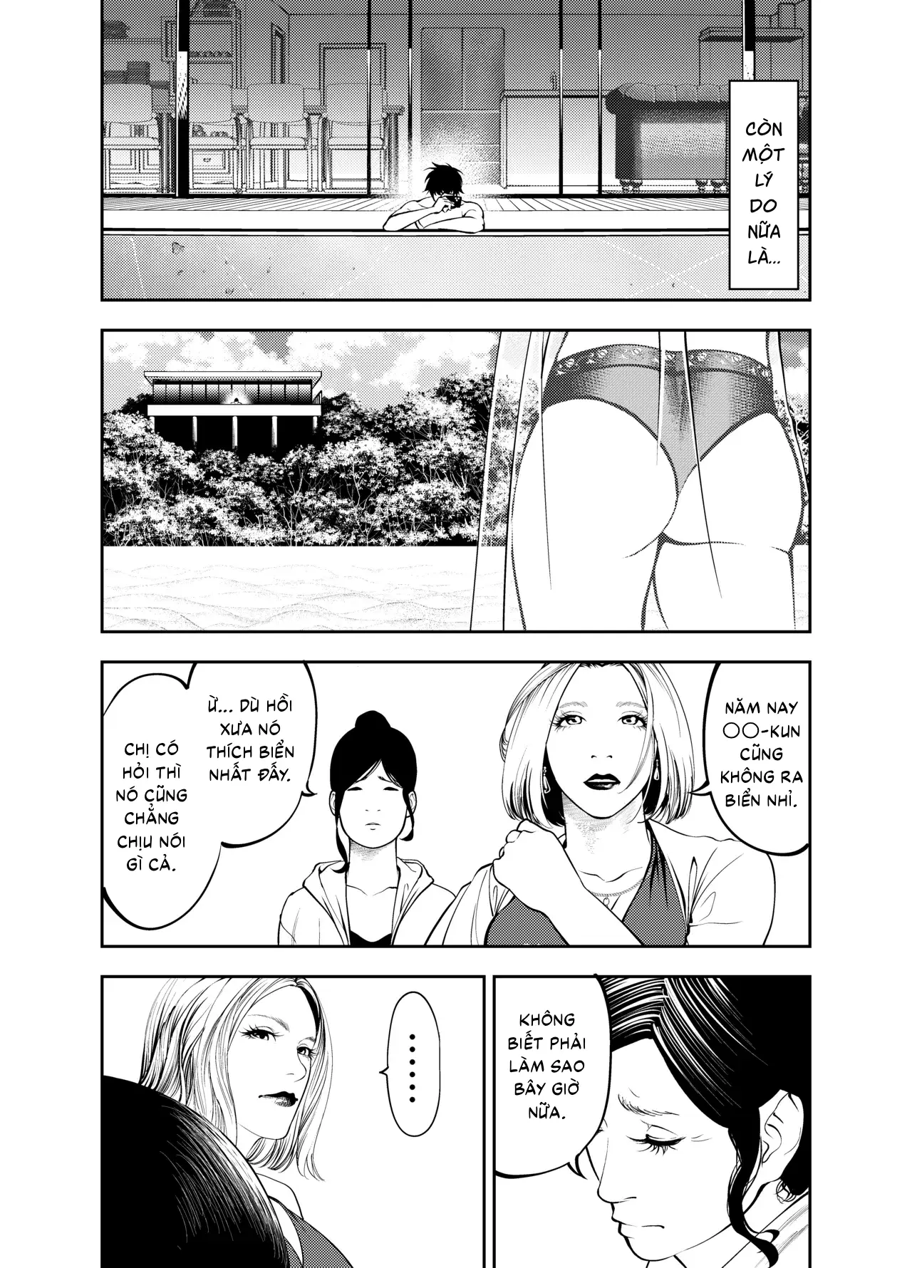 HentaiVN.net - Ảnh 7 - Ở nhà nghỉ bãi biển cùng dì - Oneshot