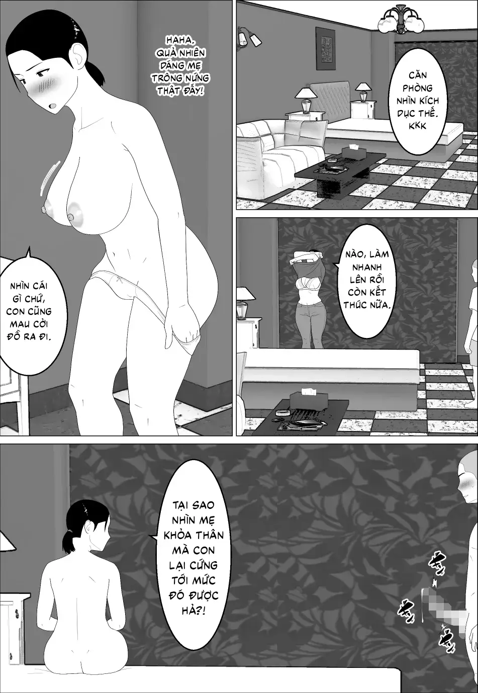 HentaiVN.net - Ảnh 7 - Kaa-san ga Shikoi nante - Chap 2