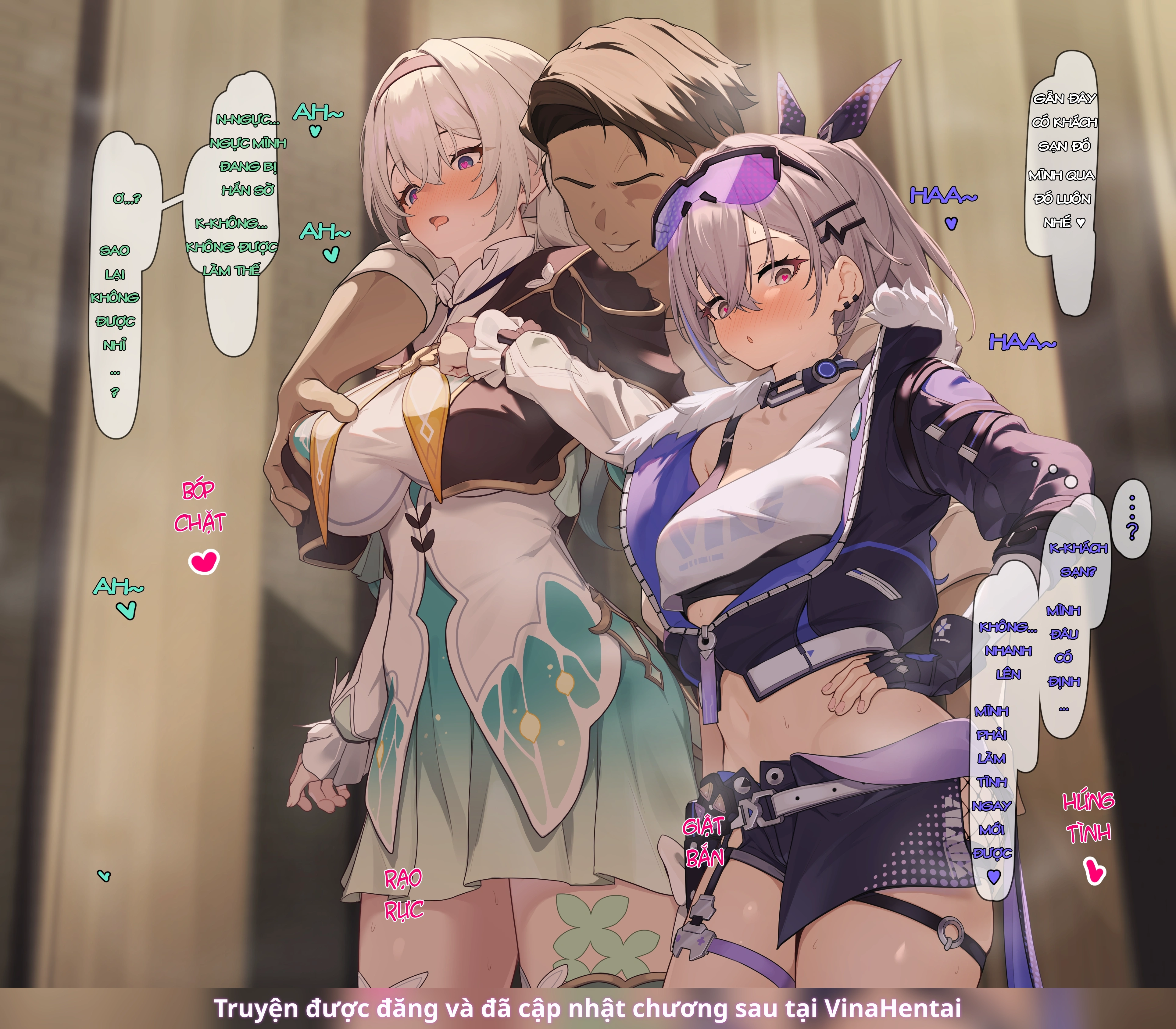 HentaiVN.net - Ảnh 6 - Thôi miên và NTR em Firefly và Silver Wolf~ - Oneshot