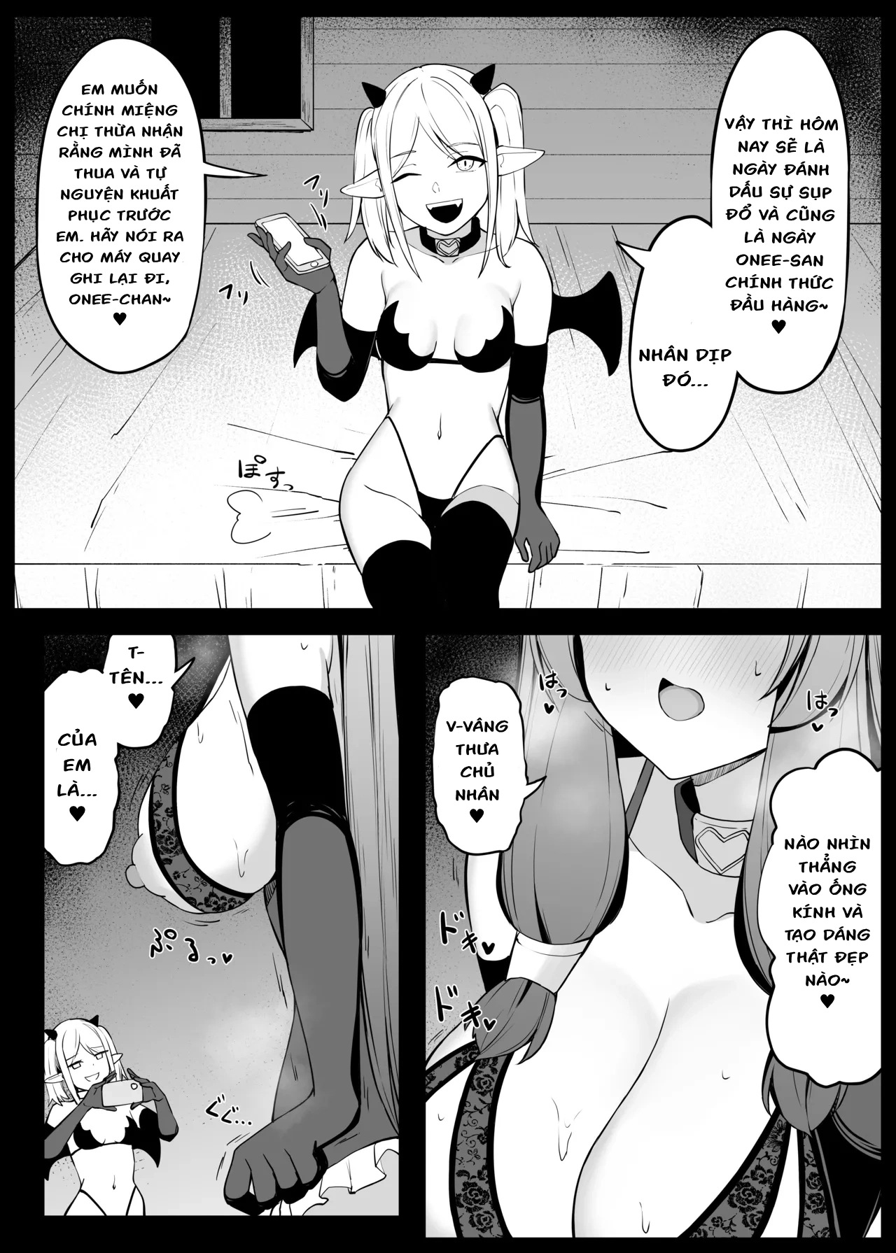HentaiVN.net - Ảnh 60 - Câu chuyện về nữ phù thủy mạnh nhất bị một succubus mê hoặc và đánh bại. - Oneshot
