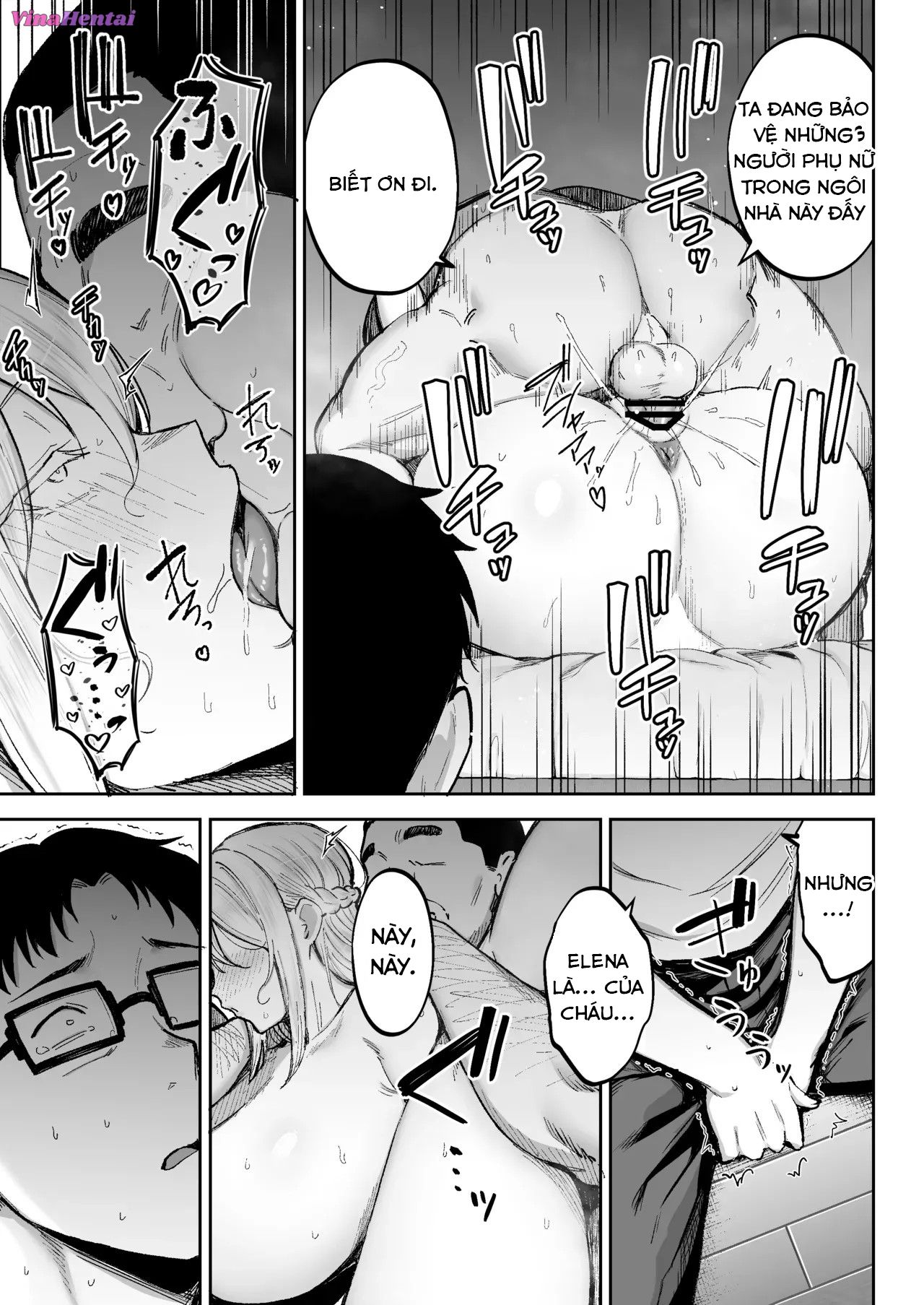 HentaiVN.net - Ảnh 62 - Netorareta Bakunyuu Blonde Zuma Elena 3 MTL - Oneshot