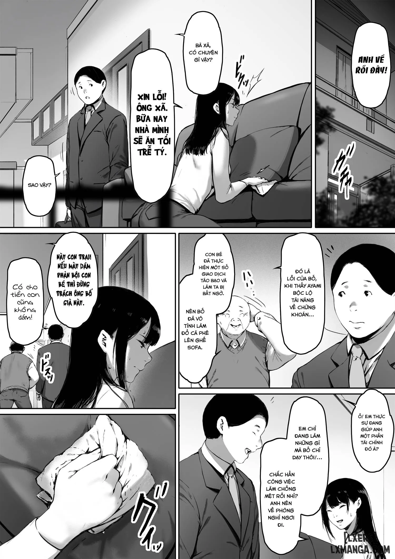 HentaiVN.net - Ảnh 61 - 1. Ánh nhìn của bố chồng 1 - Chapter 1