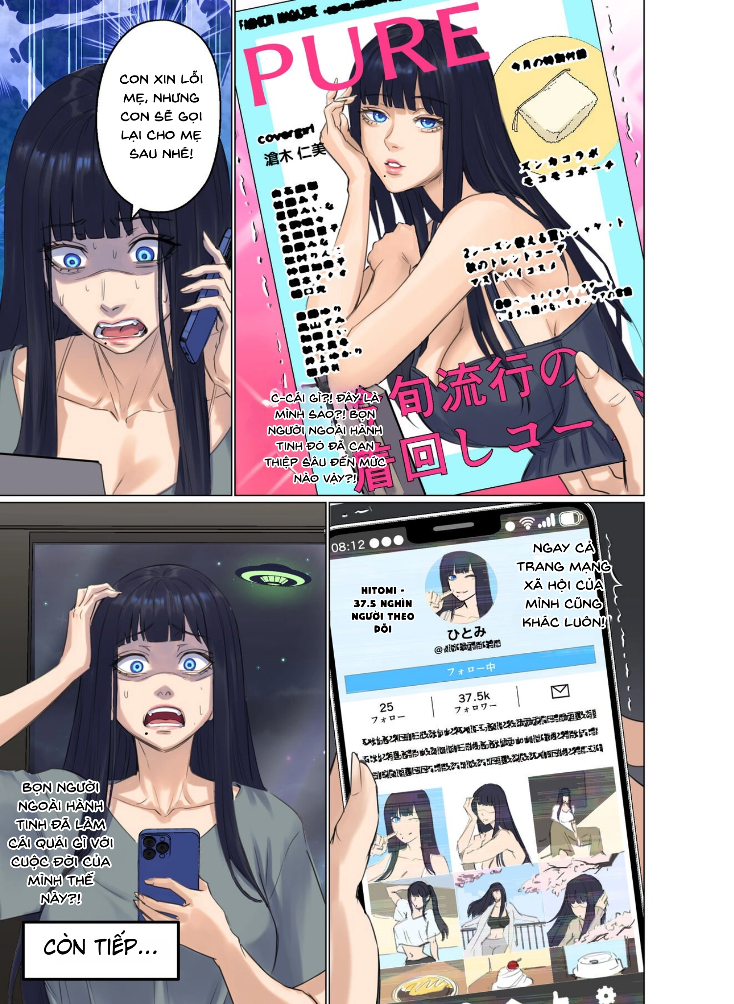HentaiVN.net - Ảnh 62 - Alien Abduction( BẢN CHI TIẾT) - CHAP 1(FULL COLOR)