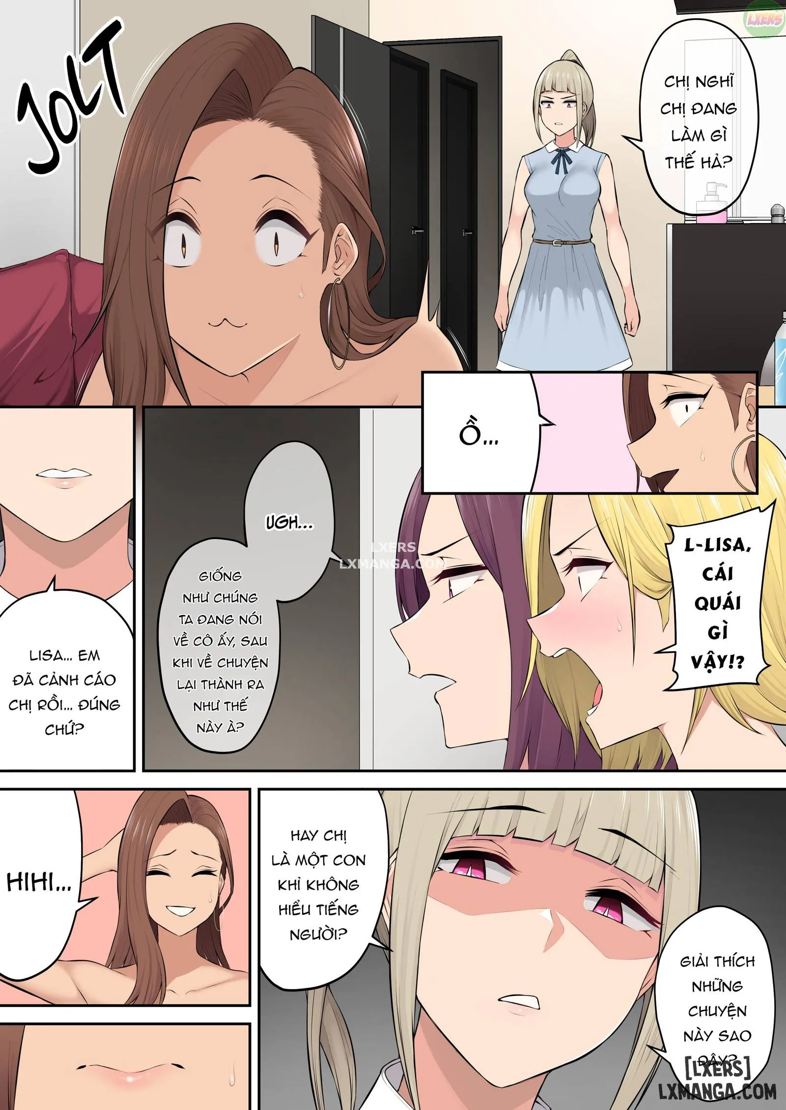 HentaiVN.net - Ảnh 62 - Imaizumi đưa cả bầy Gyaru về nhà mình - Chapter 4