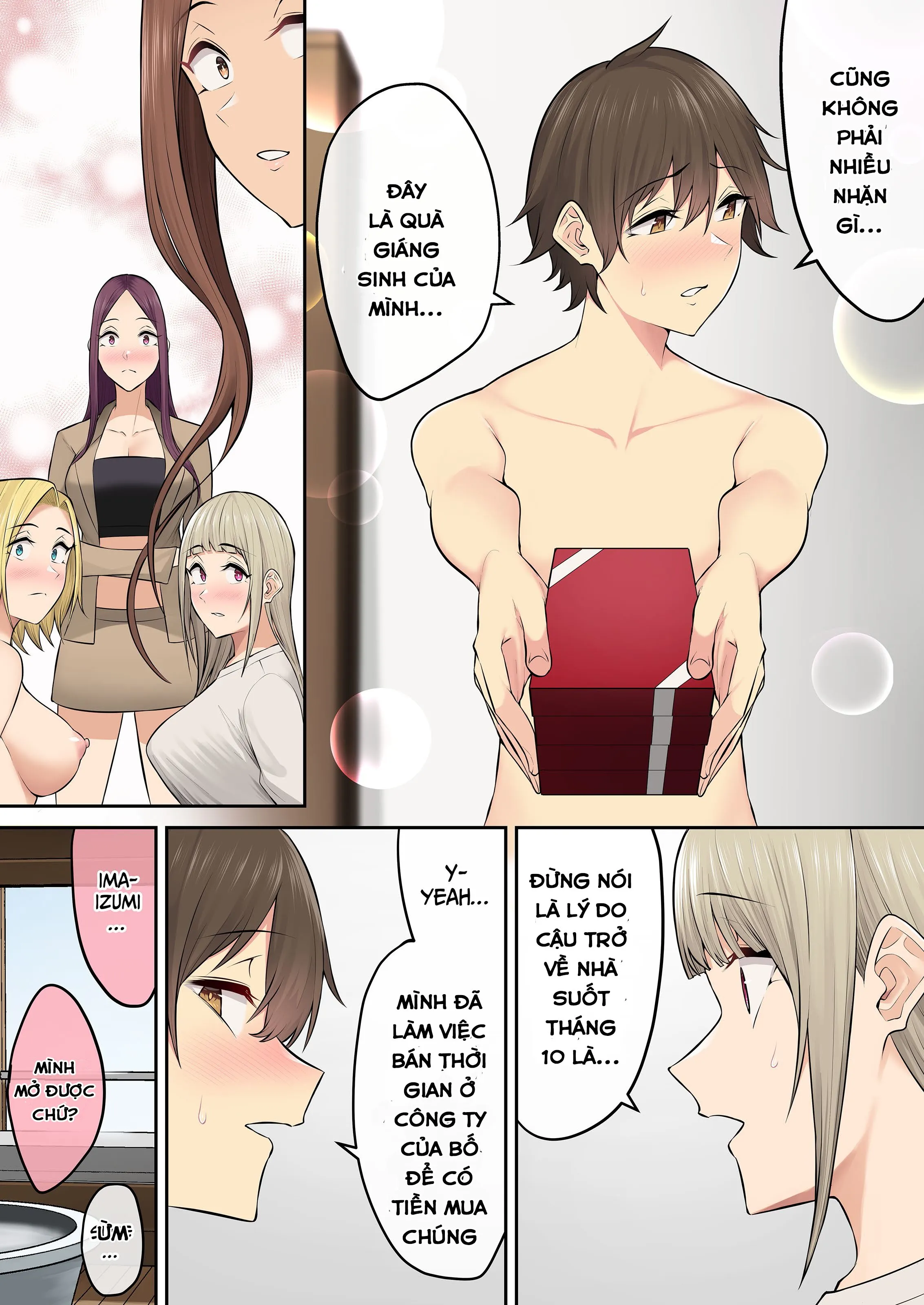 HentaiVN.net - Ảnh 62 - Imaizumi đưa cả bầy Gyaru về nhà mình - Chap 5