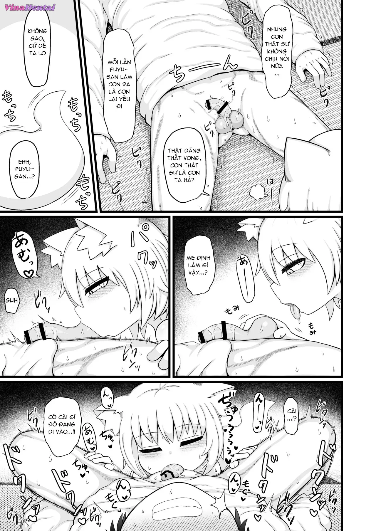 HentaiVN.net - Ảnh 61 - Người Mẹ Loli Không Thể Cưỡng Lại Được Tôi 9 - EP1