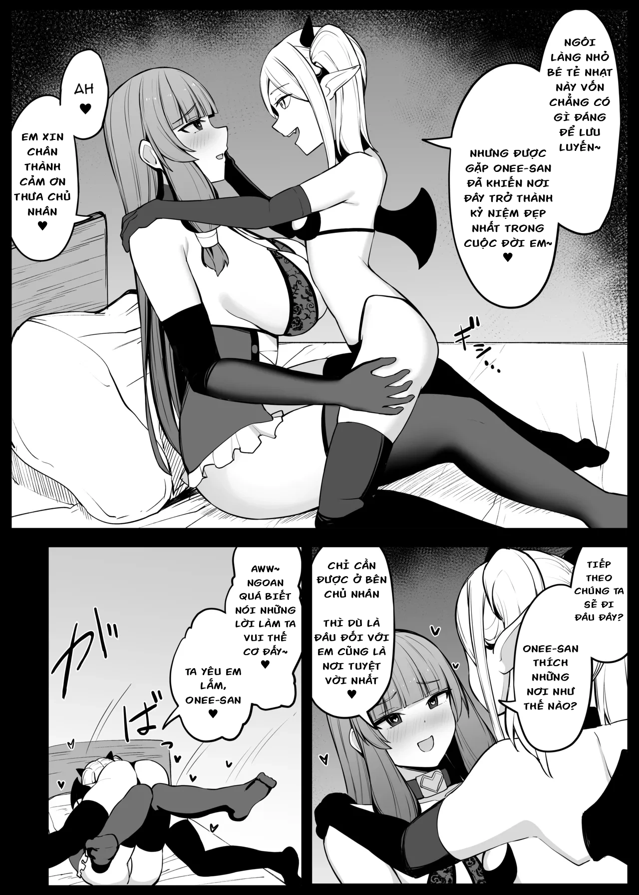 HentaiVN.net - Ảnh 62 - Câu chuyện về nữ phù thủy mạnh nhất bị một succubus mê hoặc và đánh bại. - Oneshot