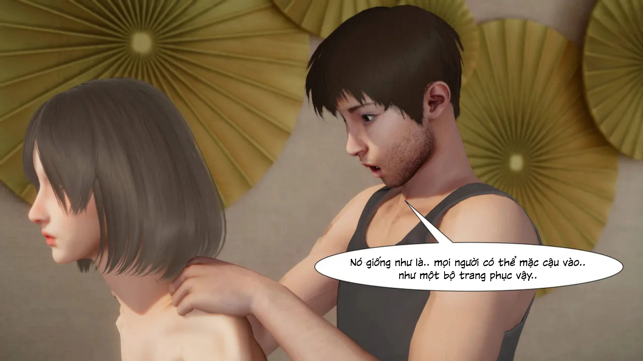 HentaiVN.net - Ảnh 64 - BẠN TÔI ĐÃ BIẾN THÀNH MỘT BỘ ĐỒ DA NGƯỜI - Chap 1