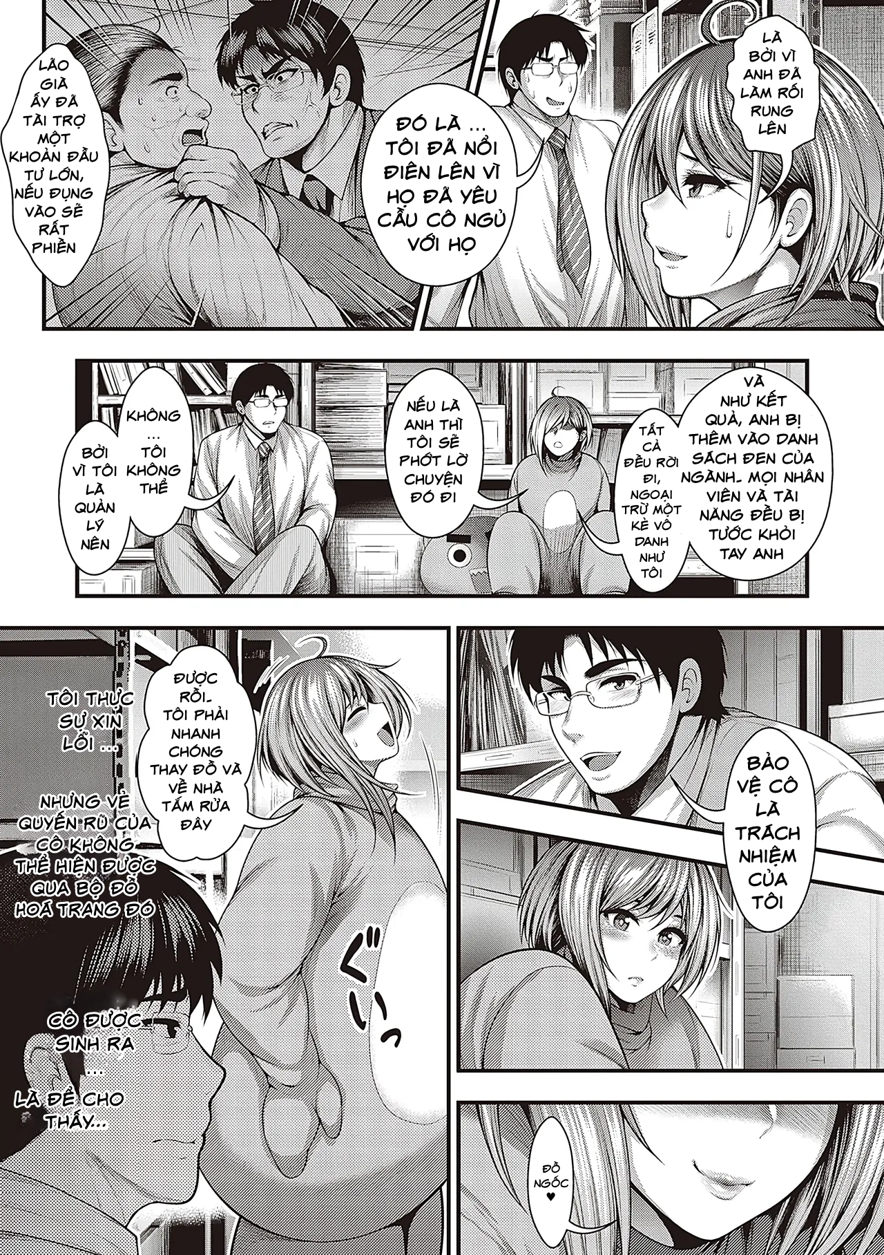 HentaiVN.net - Ảnh 3 - Cô Người Mẫu Ngực Khủng Của Tôi - Chap 1