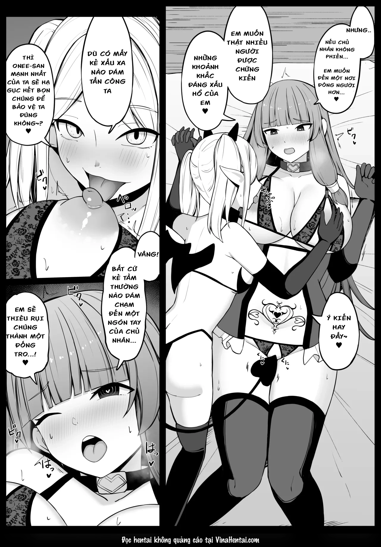 HentaiVN.net - Ảnh 63 - Câu chuyện về nữ phù thủy mạnh nhất bị một succubus mê hoặc và đánh bại. - Oneshot