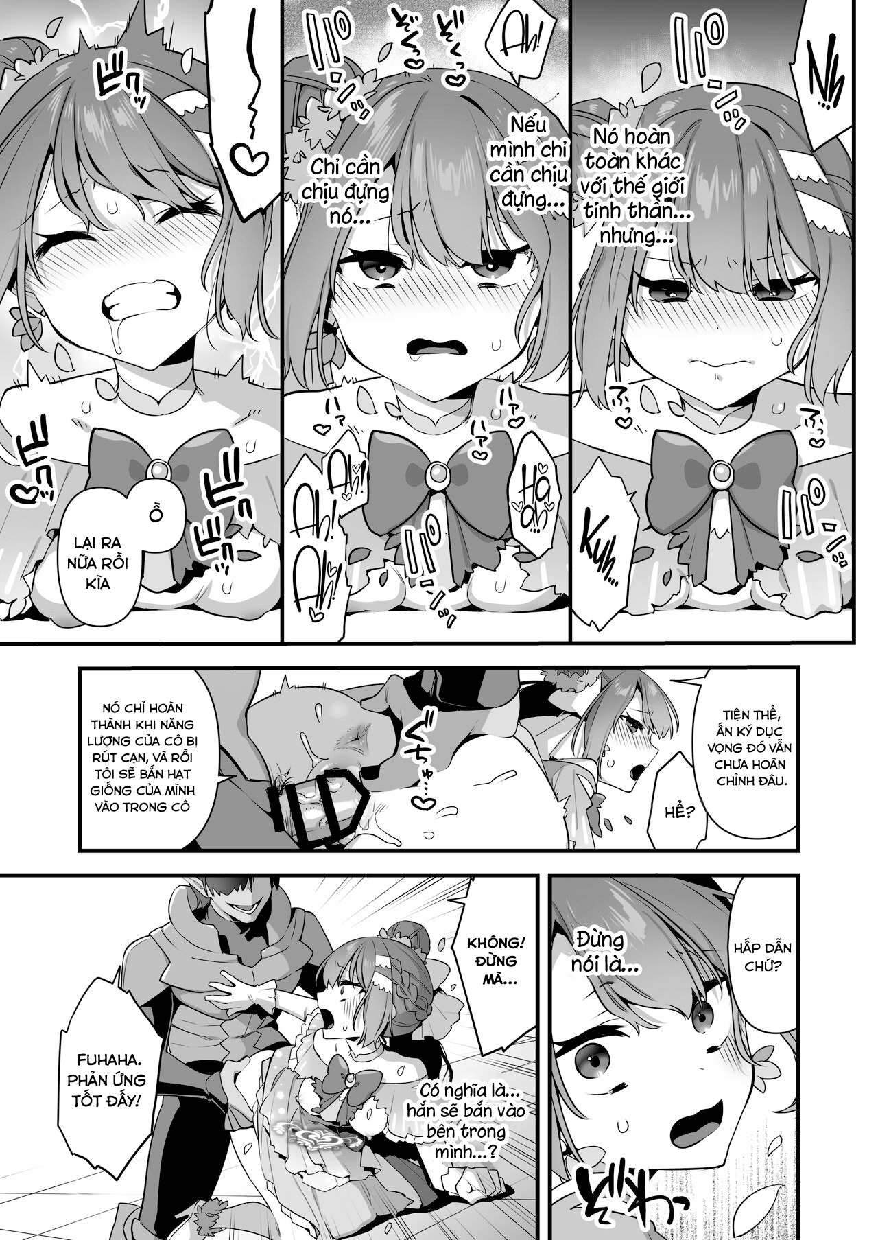 HentaiVN.net - Ảnh 65 - Aku no Tesaki ni Natta node. ~Mahou Shoujo o Ryoujoku Shimasu~ 2 - Chap 1