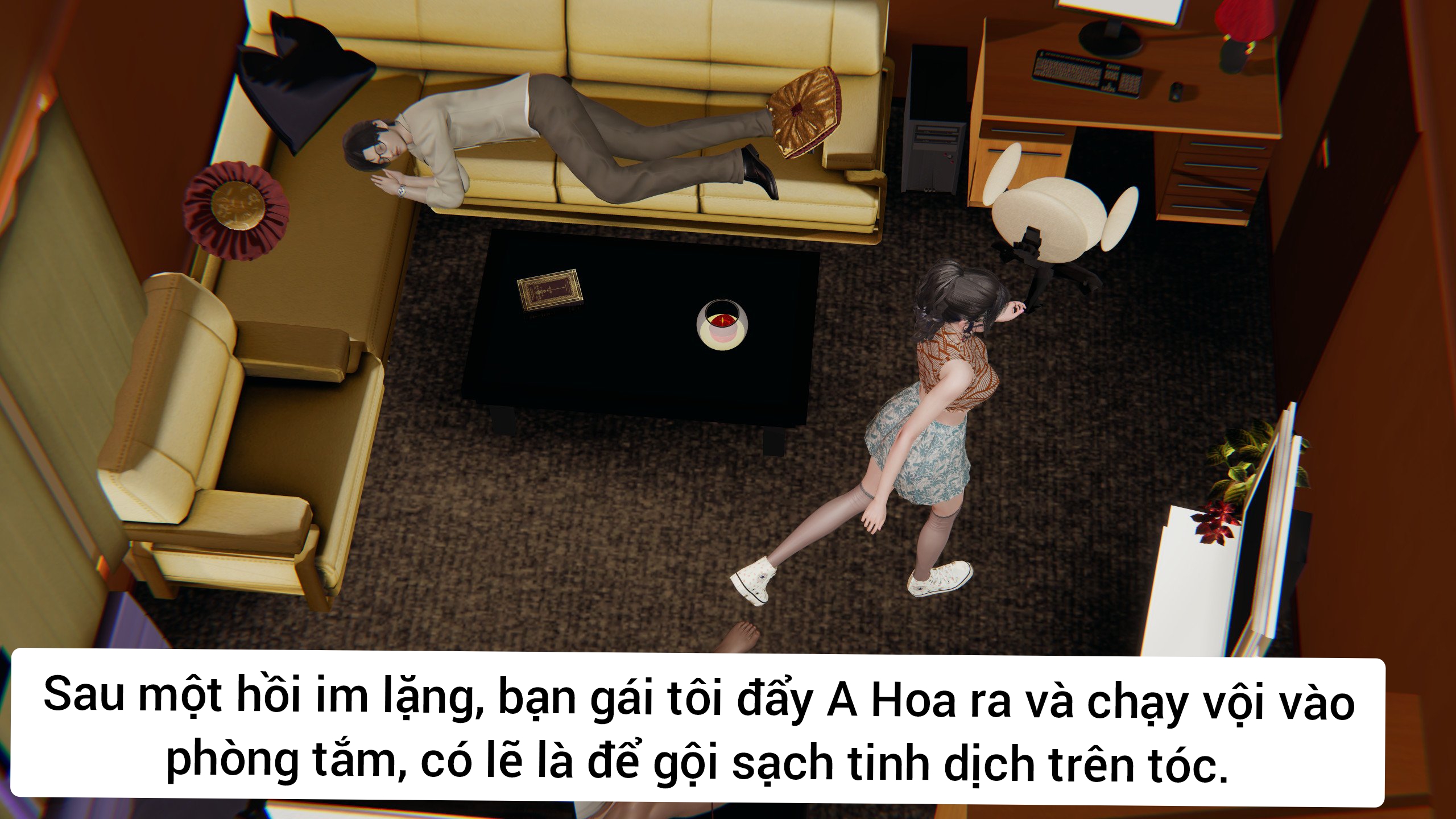 HentaiVN.net - Ảnh 66 - Vạch trần bạn gái Tiểu Nguyệt - Chap3: buổi tụ họp