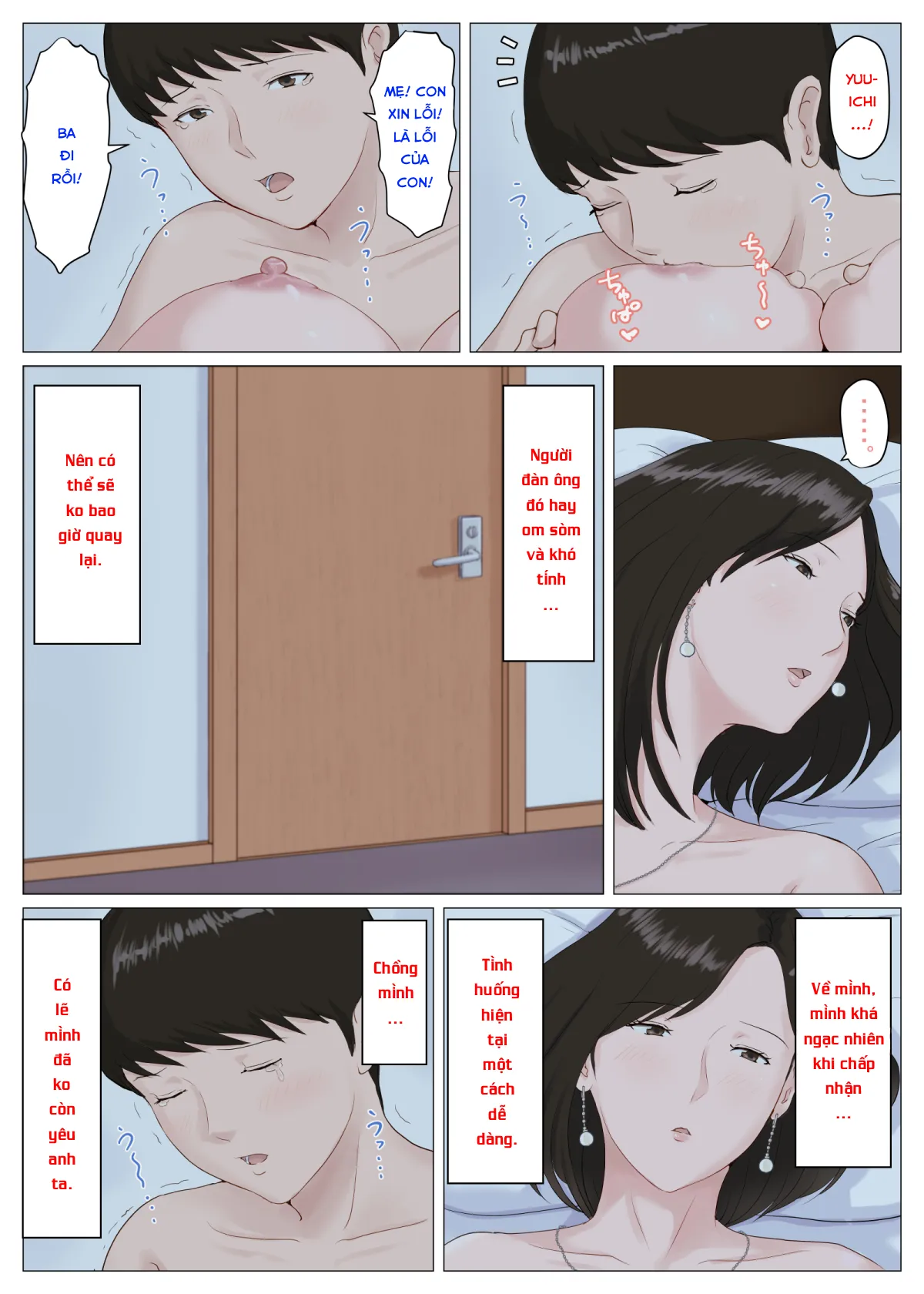 HentaiVN.net - Ảnh 65 - Kaa-san Janakya Dame Nanda!! 5 - Part-1