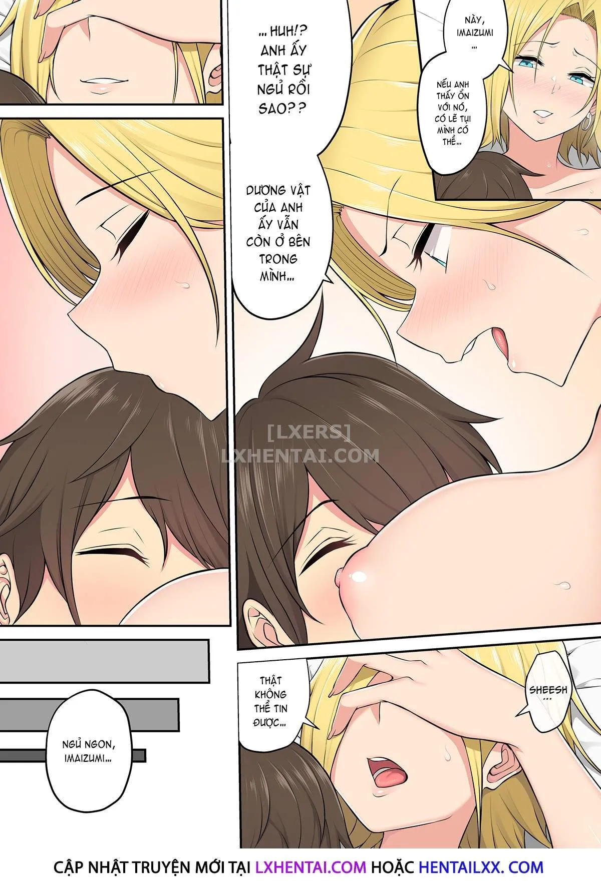 HentaiVN.net - Ảnh 65 - Imaizumi đưa cả bầy Gyaru về nhà mình - Chap 2