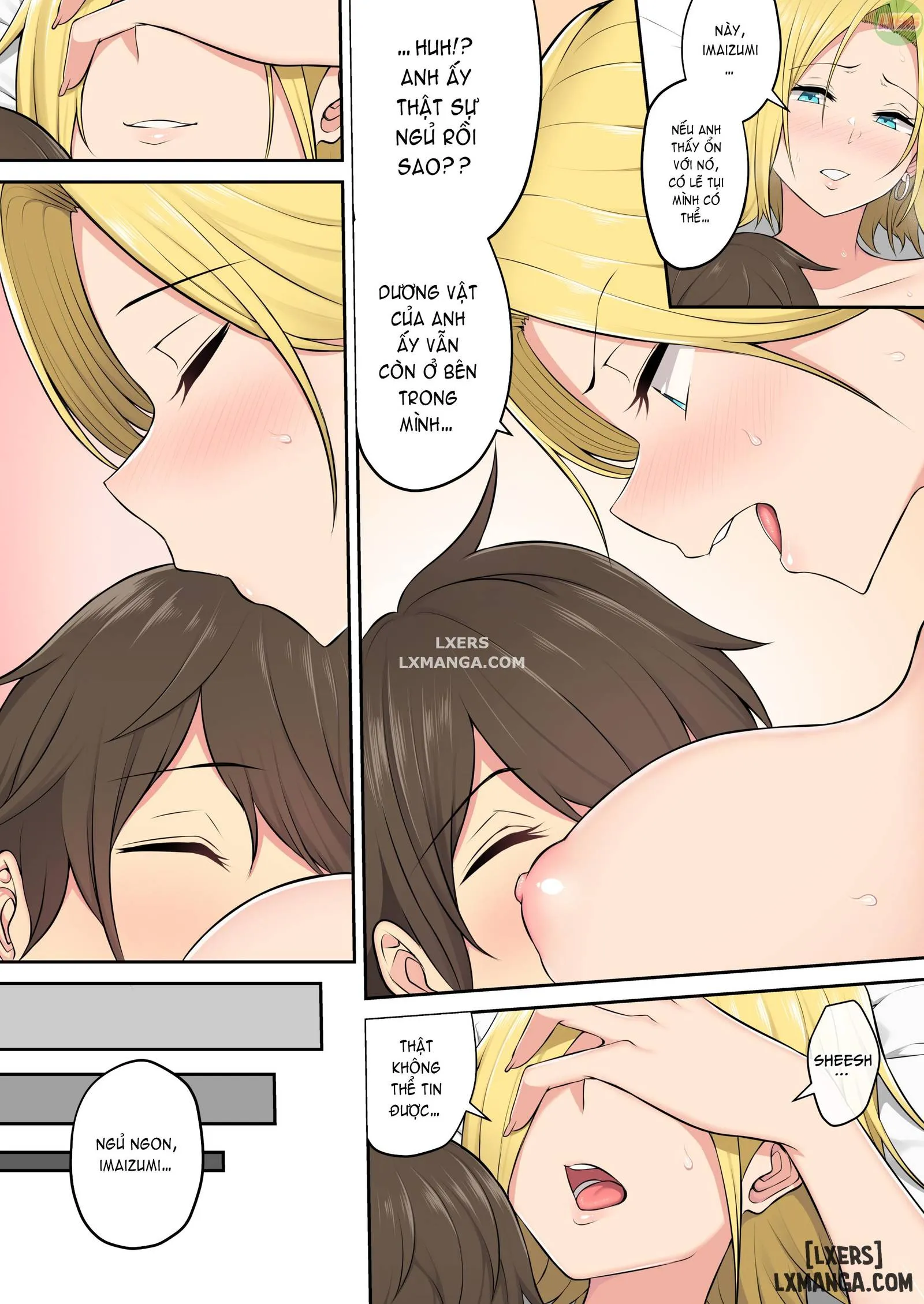 HentaiVN.net - Ảnh 65 - Imaizumi đưa cả bầy Gyaru về nhà mình - Chapter 2