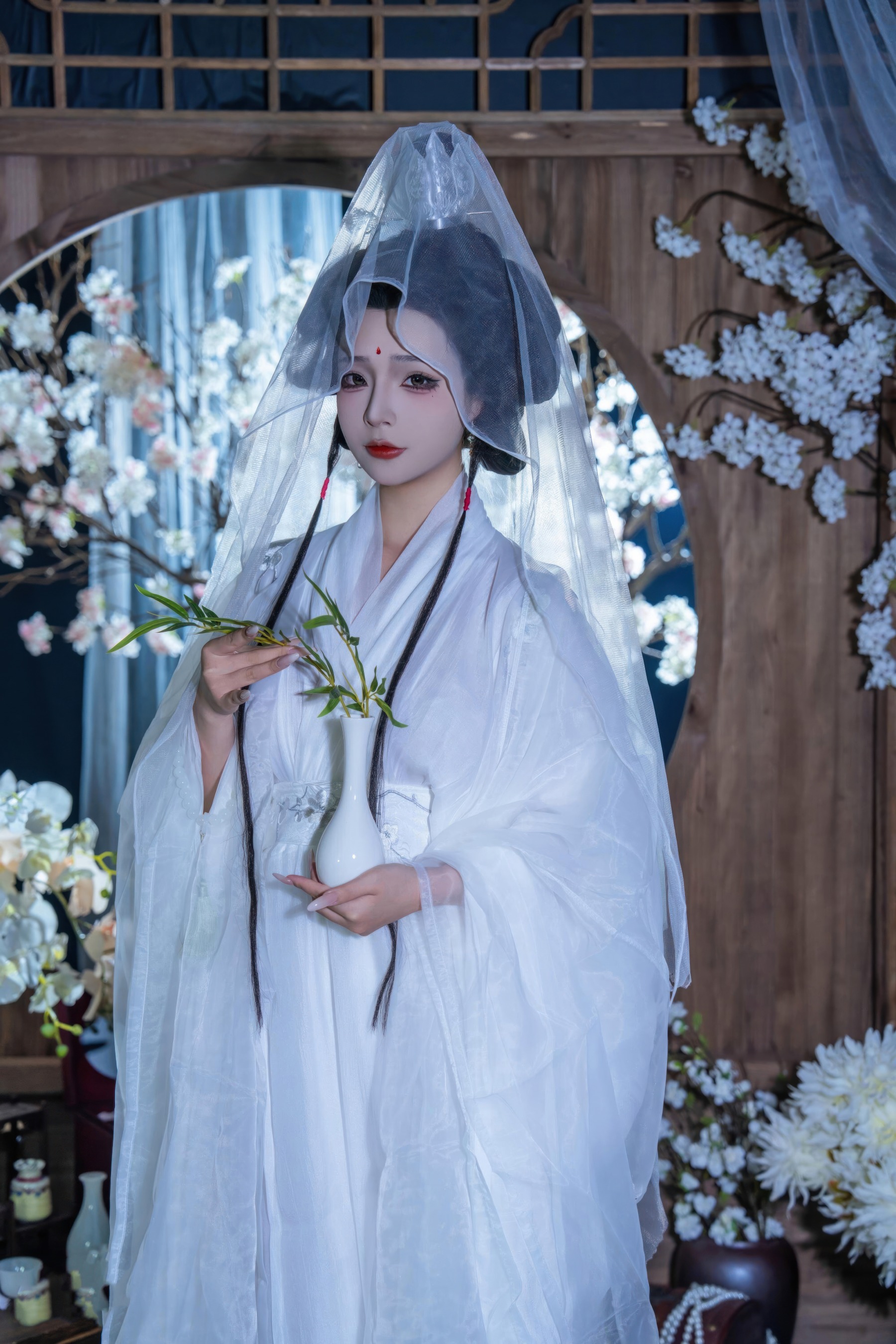 HentaiVN.net - Ảnh 15 - Cosplay thánh nữ Bạch Liên Giáo - Chương đầu