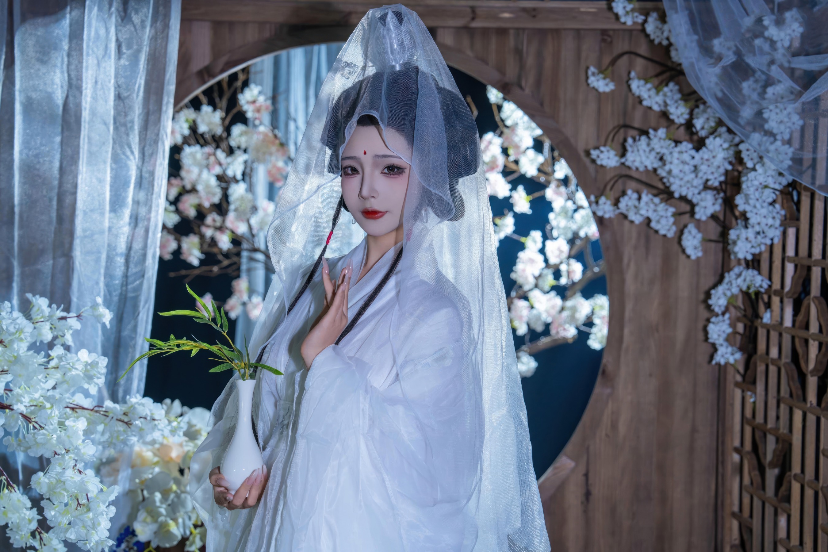 HentaiVN.net - Ảnh 16 - Cosplay thánh nữ Bạch Liên Giáo - Chương đầu