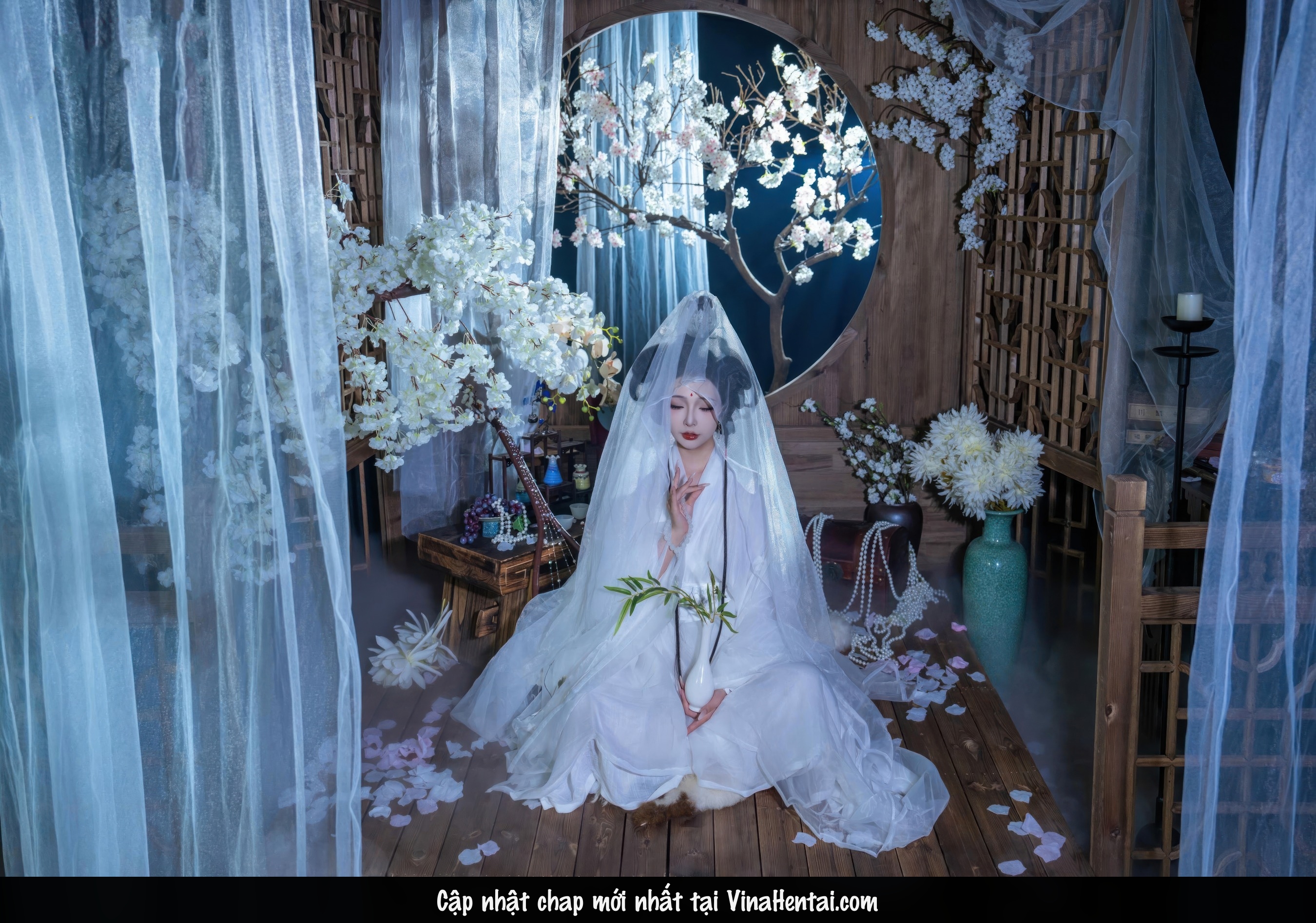 HentaiVN.net - Ảnh 4 - Cosplay thánh nữ Bạch Liên Giáo - Chương đầu