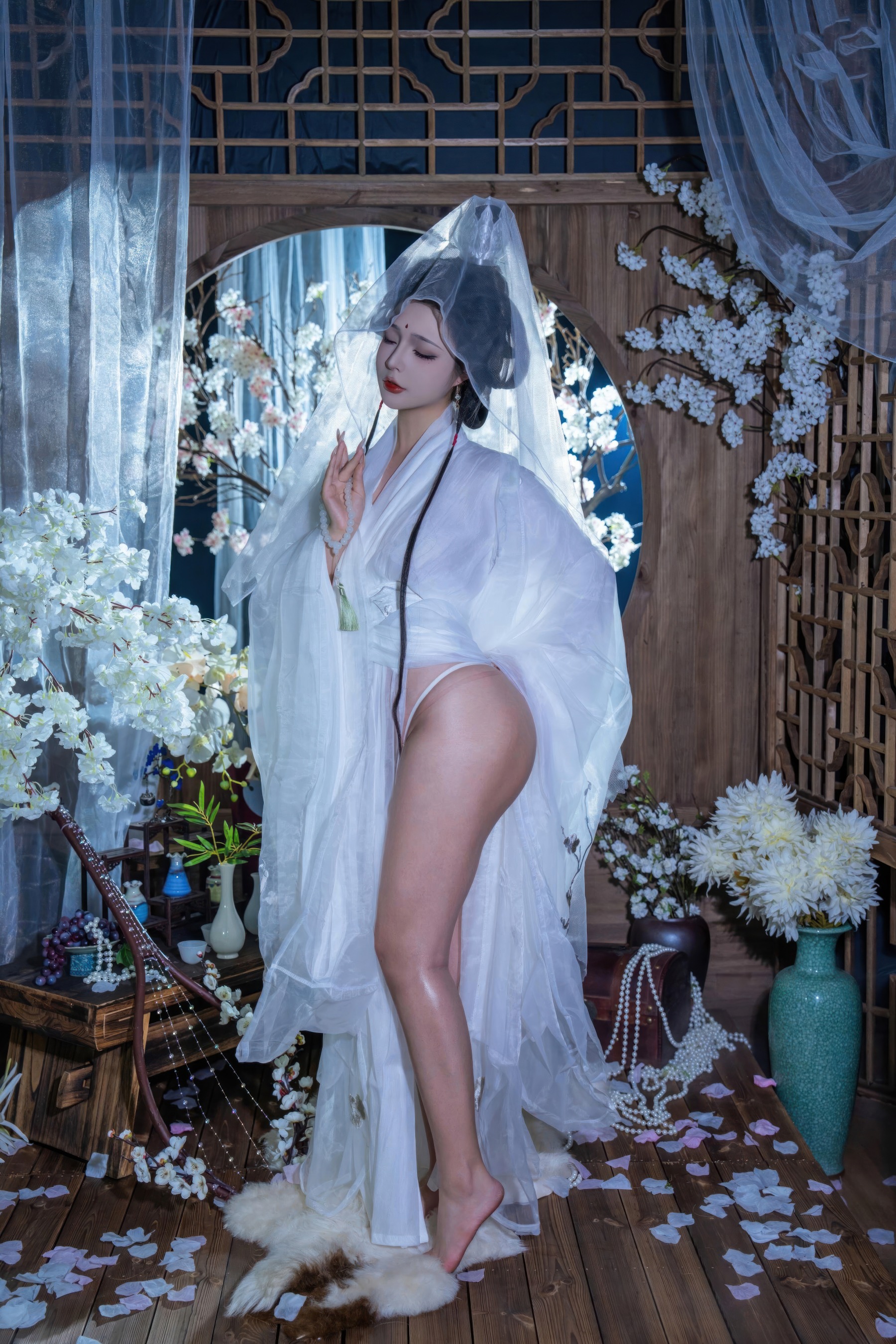 HentaiVN.net - Ảnh 18 - Cosplay thánh nữ Bạch Liên Giáo - Chương đầu