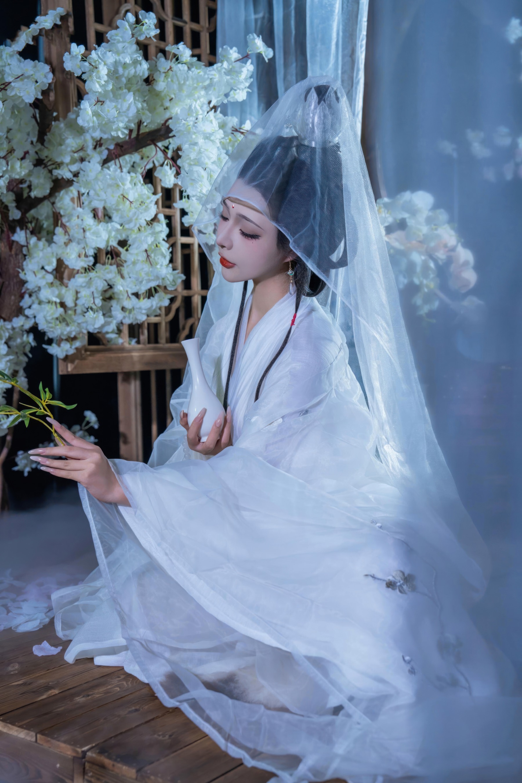 HentaiVN.net - Ảnh 9 - Cosplay thánh nữ Bạch Liên Giáo - Chương đầu