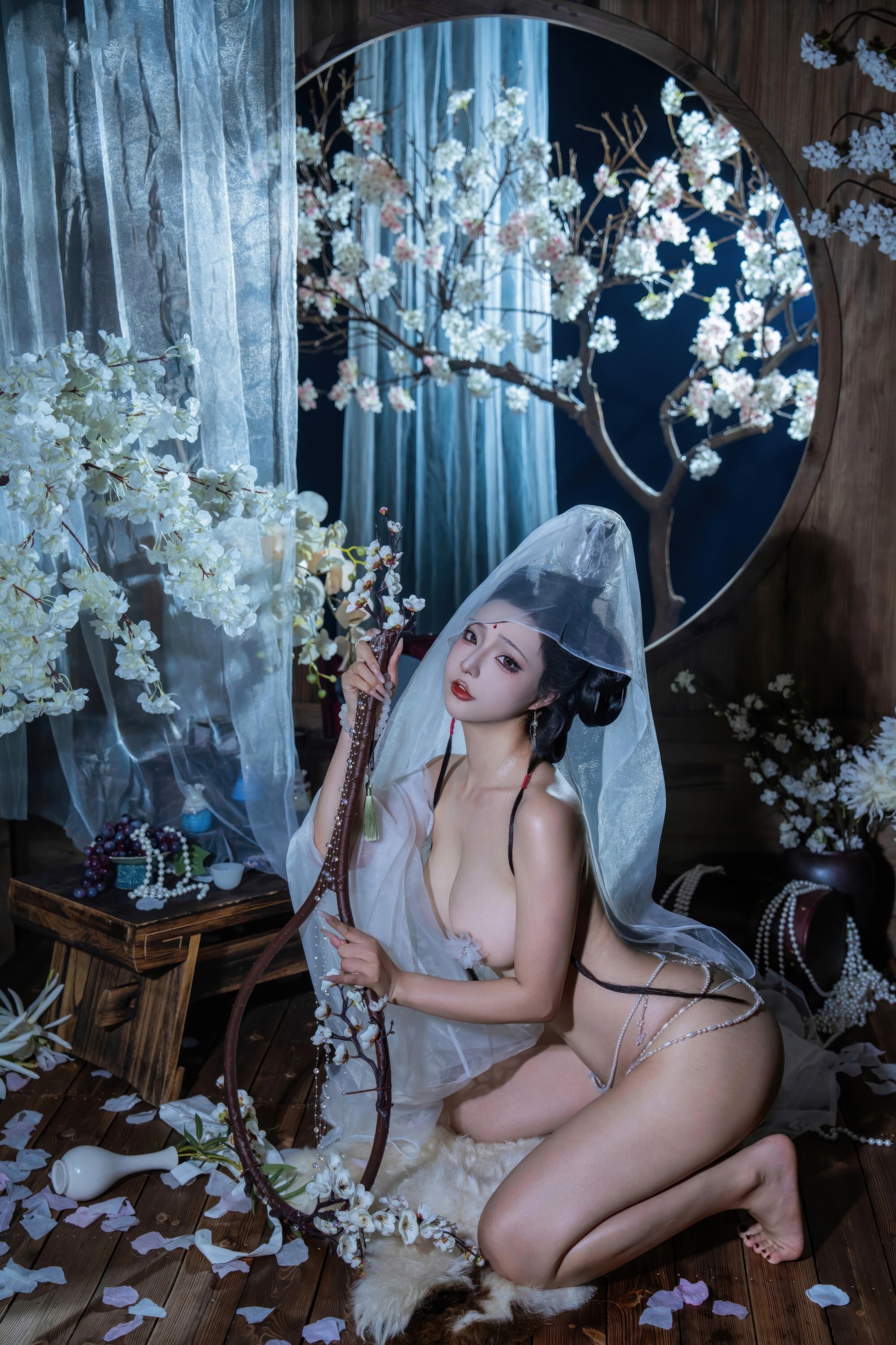 HentaiVN.net - Ảnh 38 - Cosplay thánh nữ Bạch Liên Giáo - Chương cuối