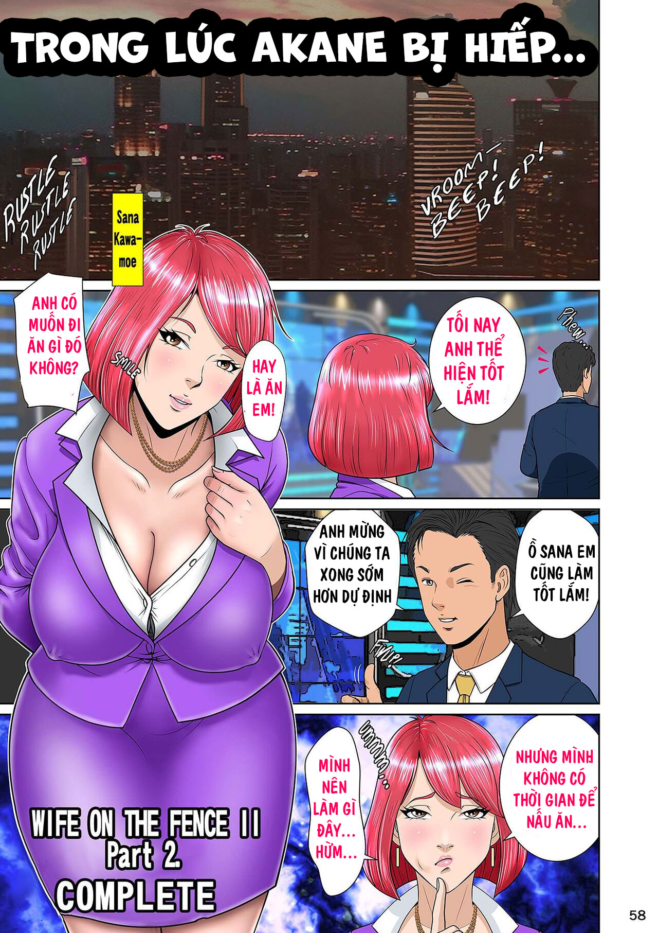 HentaiVN.net - Ảnh 66 - Người Vợ Trên Hàng Rào 2 - Chap 2