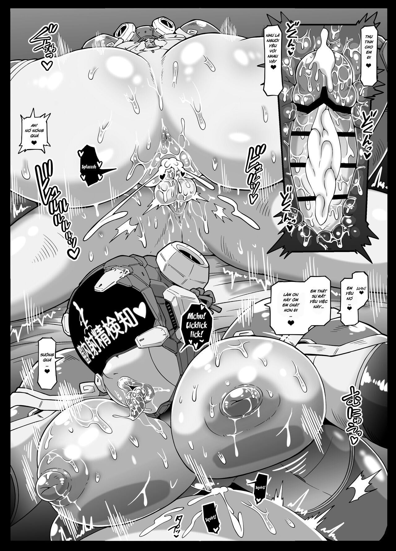HentaiVN.net - Ảnh 66 - Andoroido no ofuroyasan FPS - Oneshot Dâm, Mạnh, Khủng