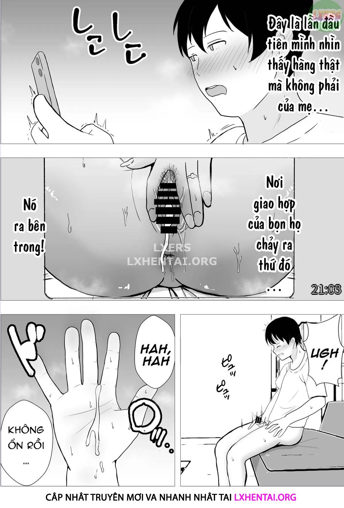 HentaiVN.net - Ảnh 67 - TomoKano Kaa-chan~ Daisuki na Ore no Hahaoya wa Aho na Shinyuu no Kanojo~ [My Mom Is My Friend's Girlfriend] - Chap 1