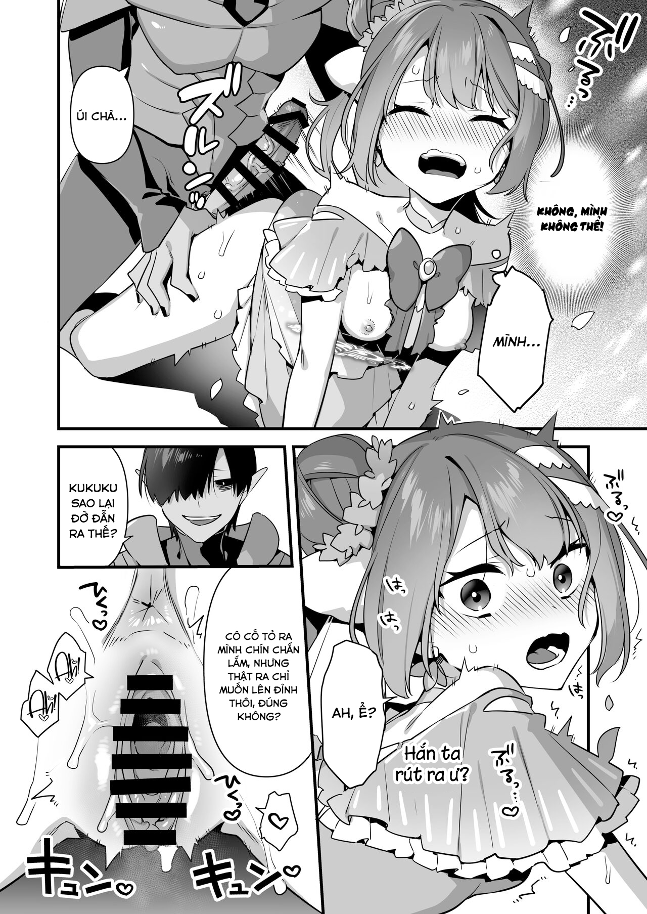 HentaiVN.net - Ảnh 68 - Aku no Tesaki ni Natta node. ~Mahou Shoujo o Ryoujoku Shimasu~ 2 - Chap 1