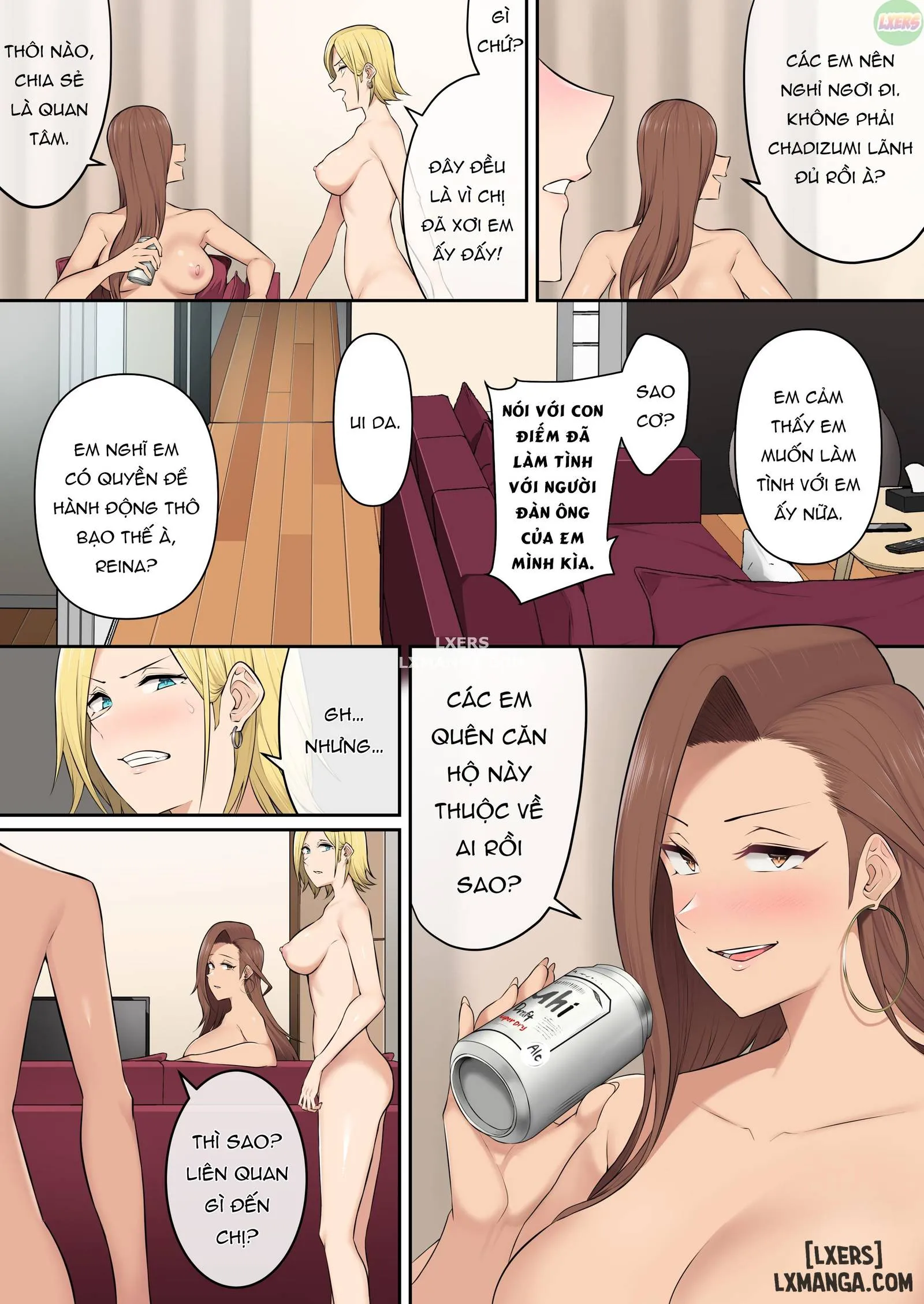 HentaiVN.net - Ảnh 68 - Imaizumi đưa cả bầy Gyaru về nhà mình - Chapter 4