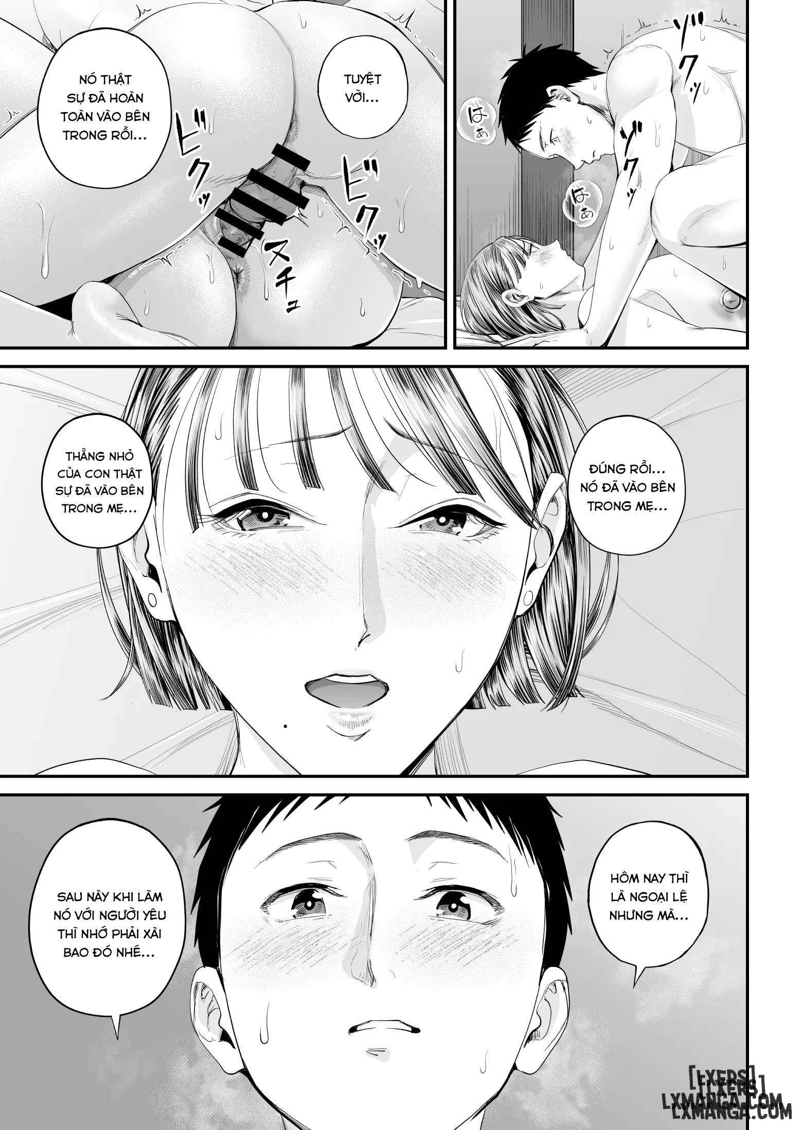 HentaiVN.net - Ảnh 69 - Boshi Jouji ~Daisuki na Okaa-san to Konya Majiwaru - Chap 1