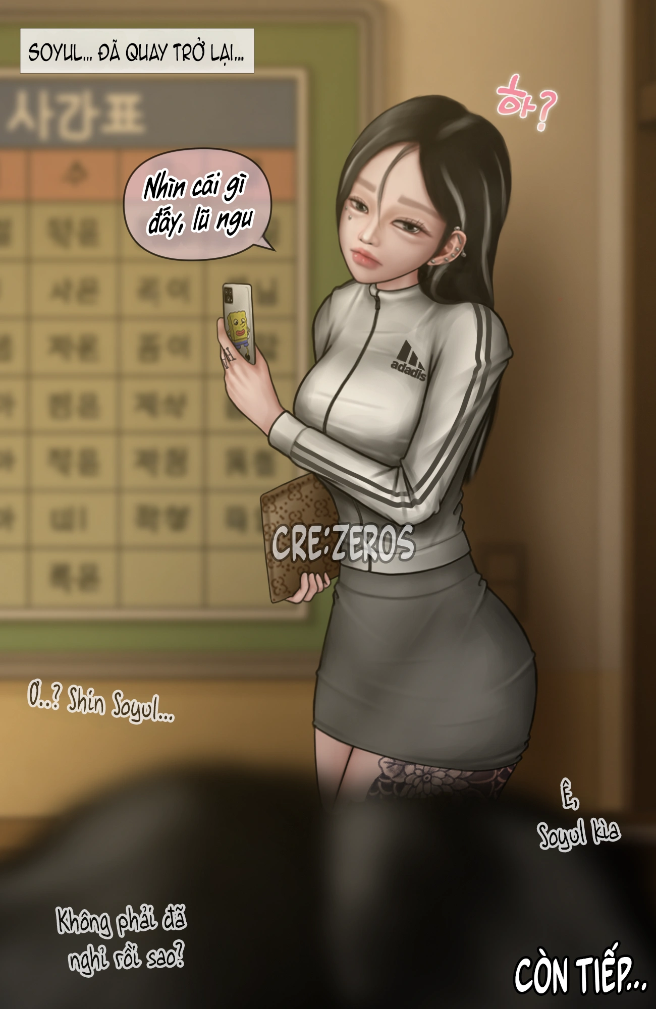 HentaiVN.net - Ảnh 73 - Gái Du Côn X Wibu Đụt Cận Trĩ - Chap 8