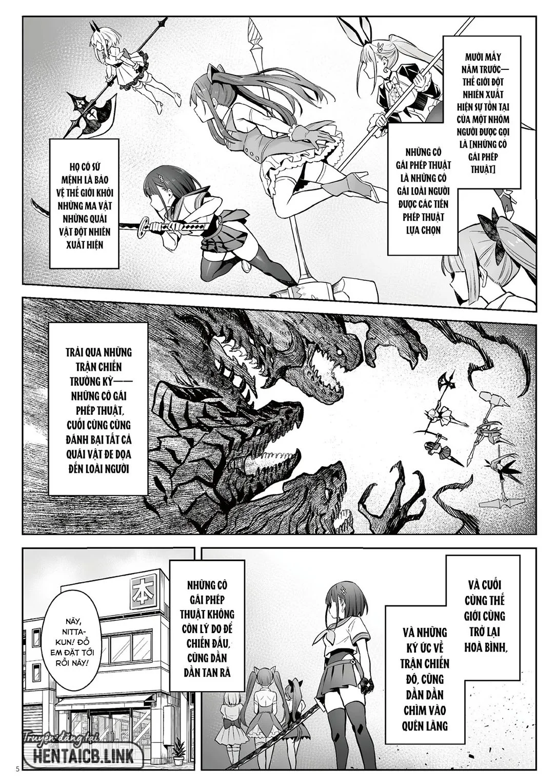 HentaiVN.net - Ảnh 4 - Former Magical Girl’s Family Story: Tsuki - Chap 2